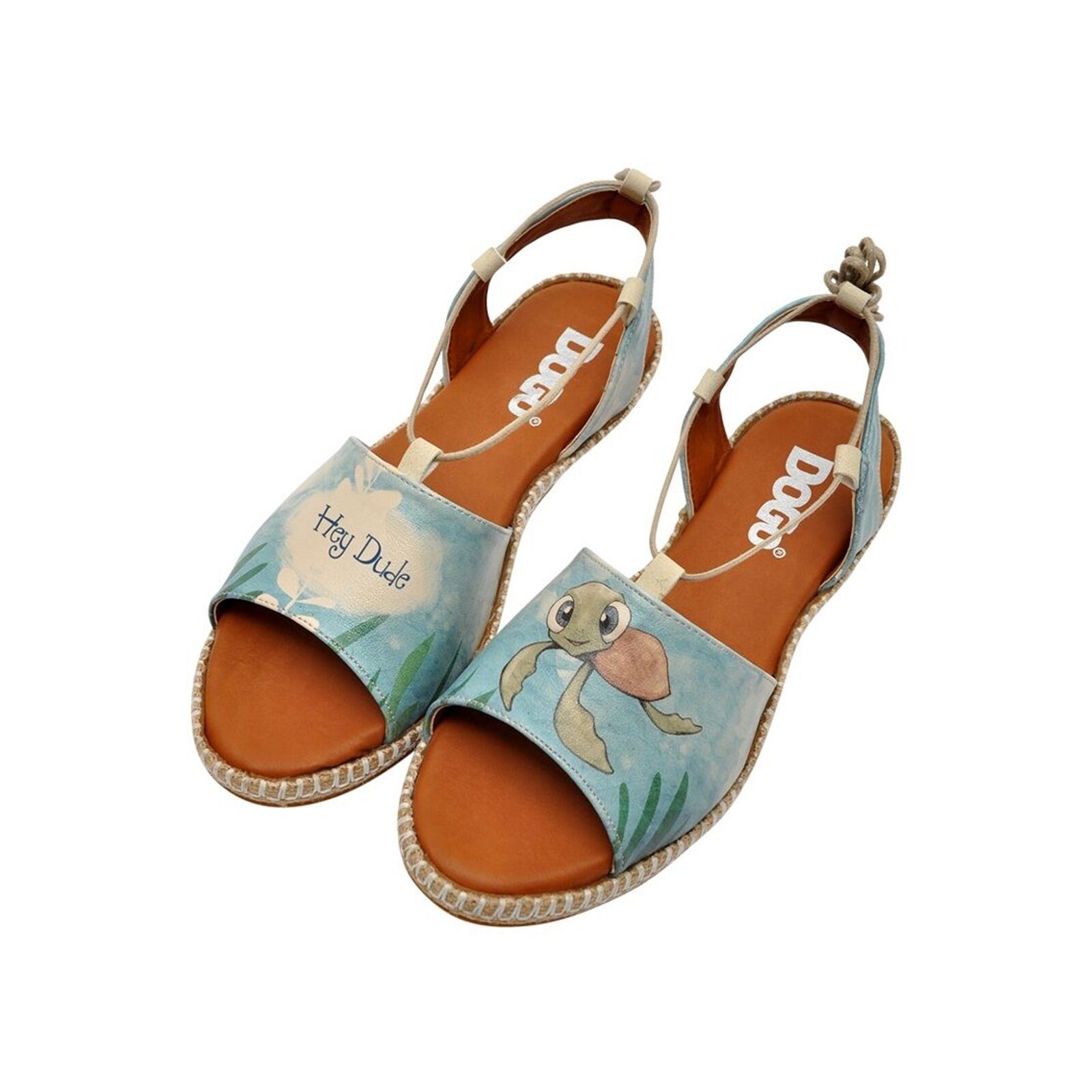 DOGO Hazel Victor Bicycles Damen Sandalen, Hazel Spread Your Wings Sandale Handgefertigt