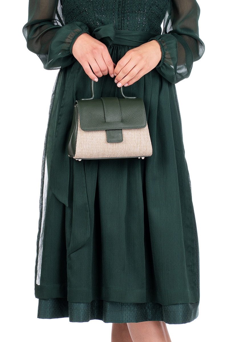 Luise Steiner Handtasche Trachtentasche - BASTI - navy, salbei, sky, tanne