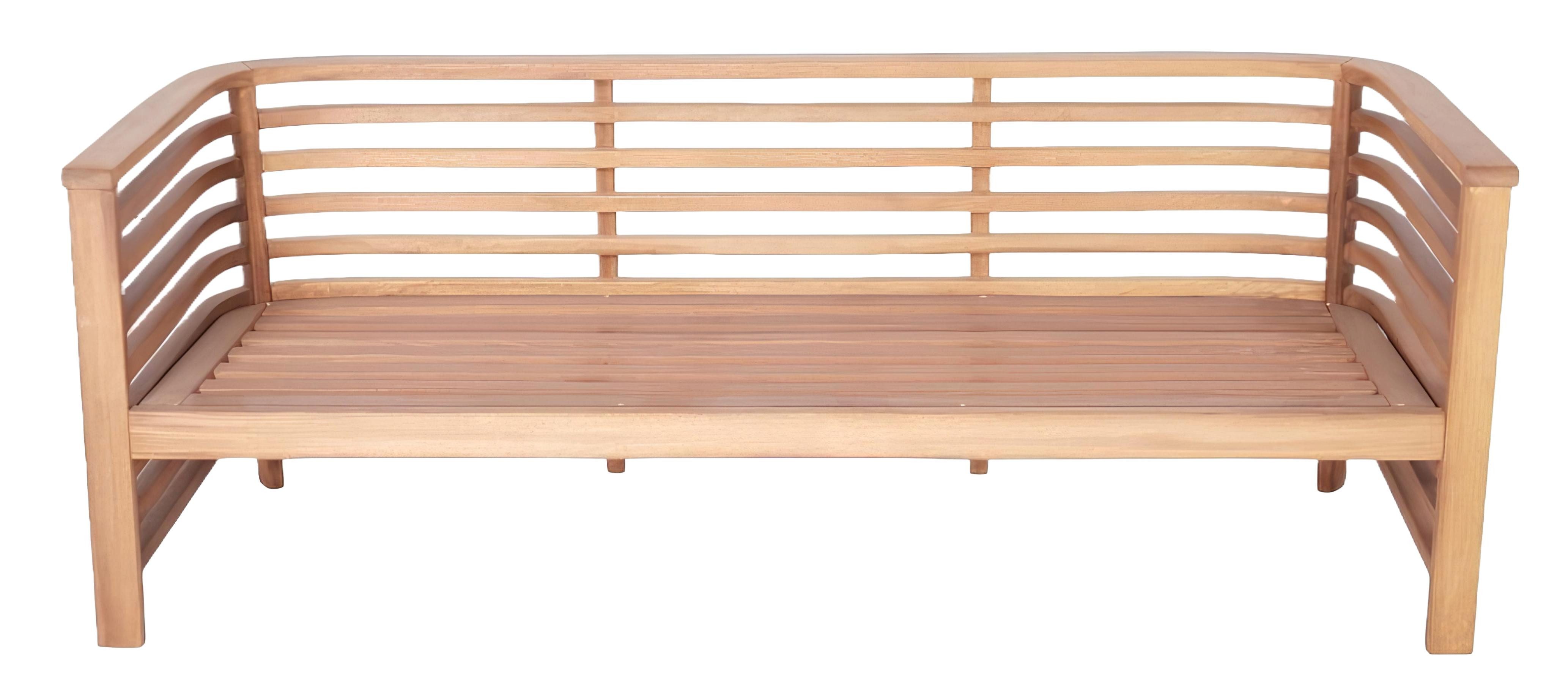 Xlmoebel Gartenbank Holzbank für Garten und Terrasse – robust und witterungsbeständig (1-St., Bank), Hergestellt in Europa