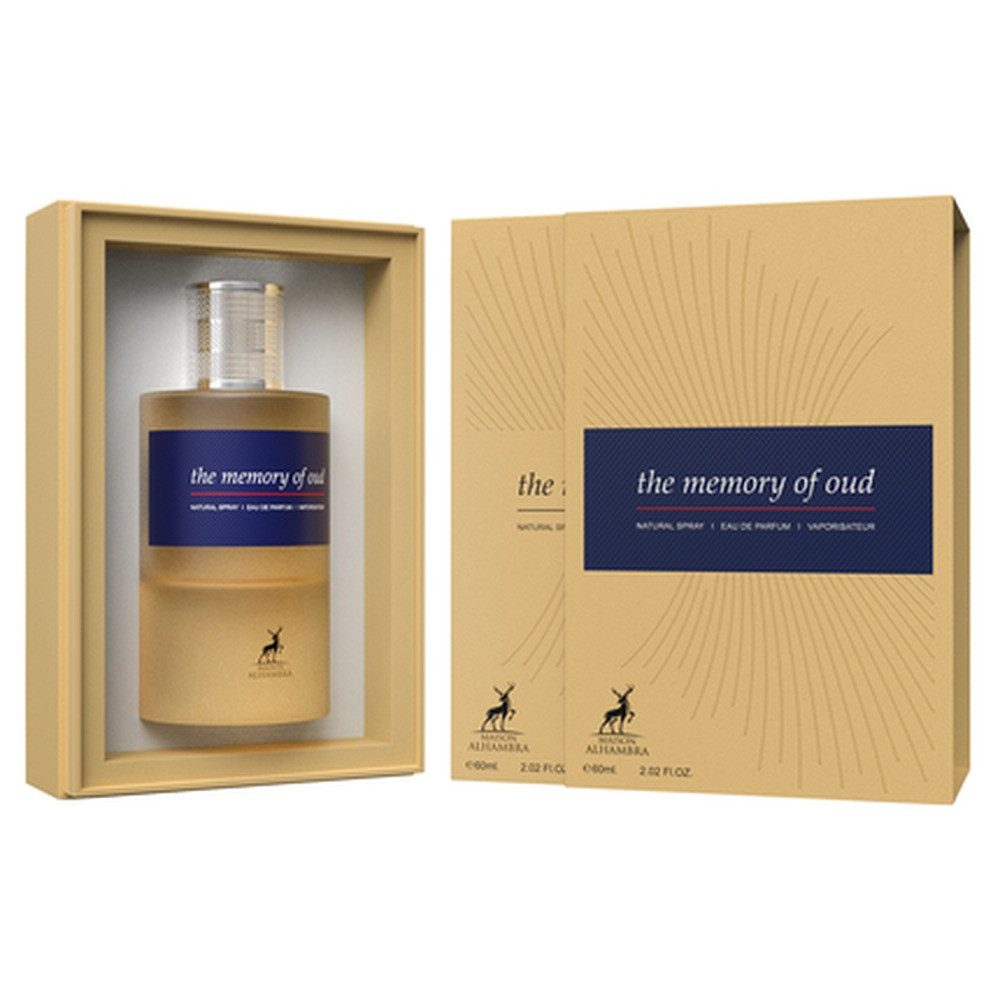 Lattafa Eau de Parfum Maison Alhambra The Memory of Oud Eau De Parfum 100ml Unisex Fragrance