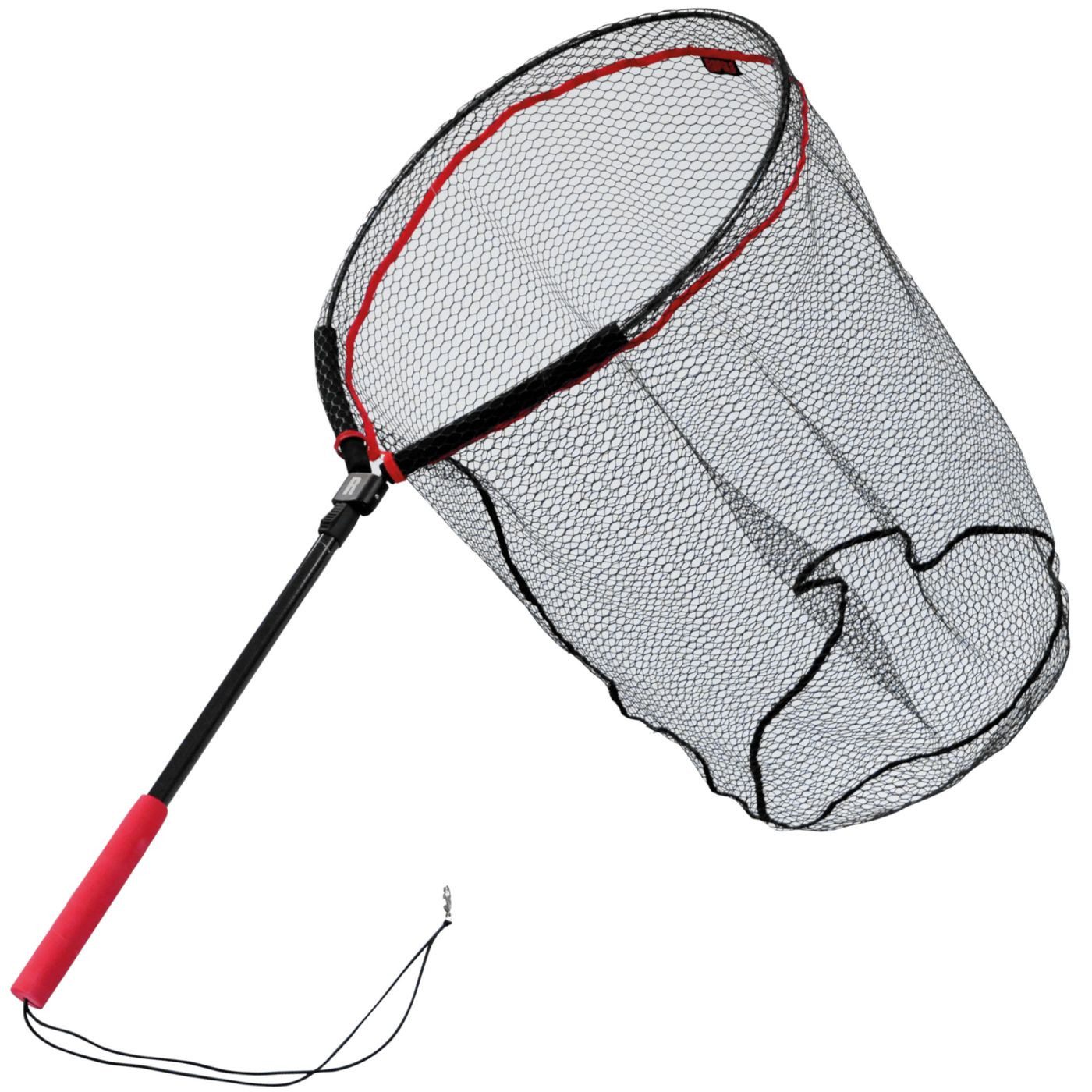 Rapala Angelkescher Rapala Karbon Net Float Tube 60x50cm - Raubfischkescher