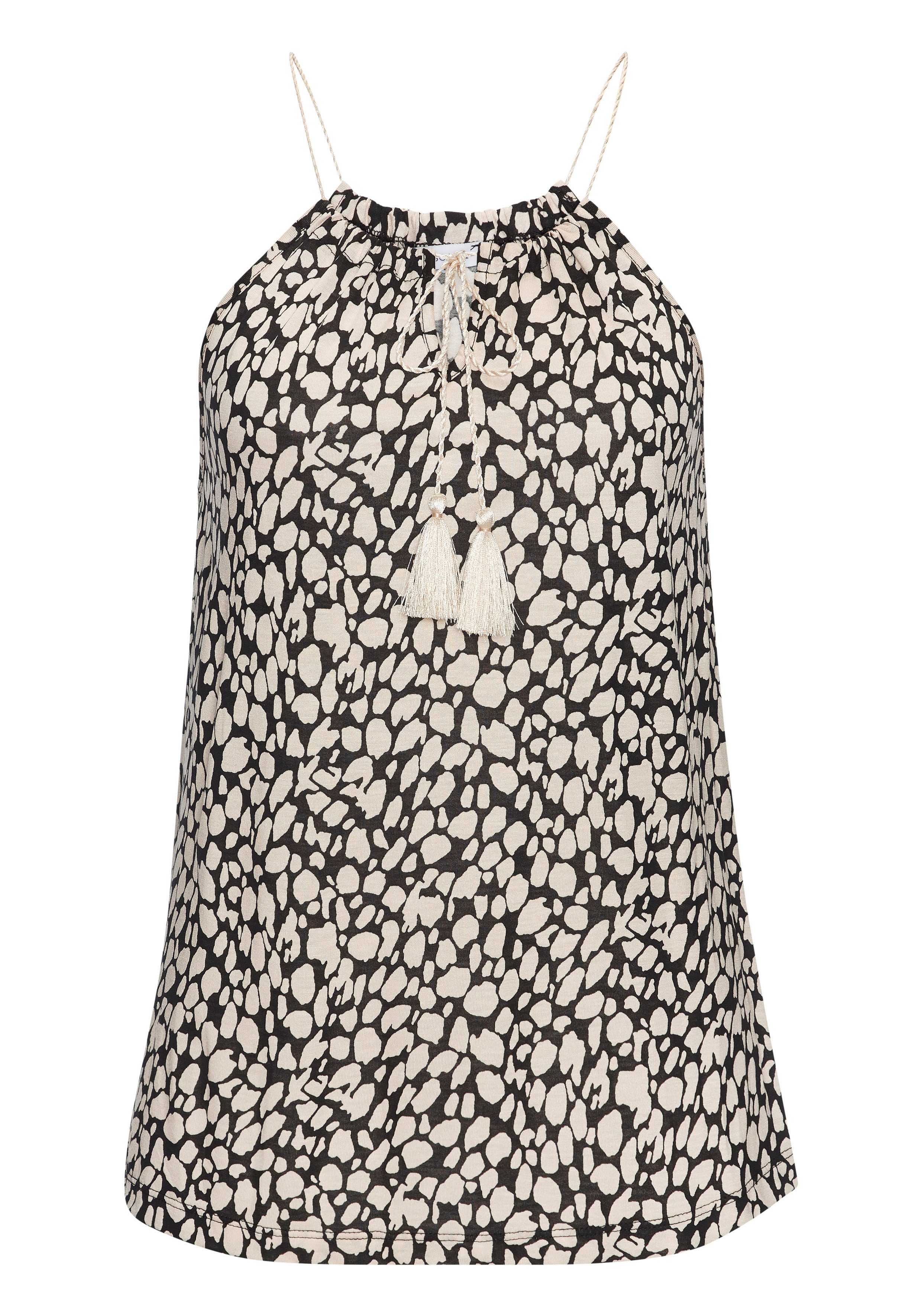 LASCANA Strandtop mit Allover-Print und Kordelträgern. € 29,99