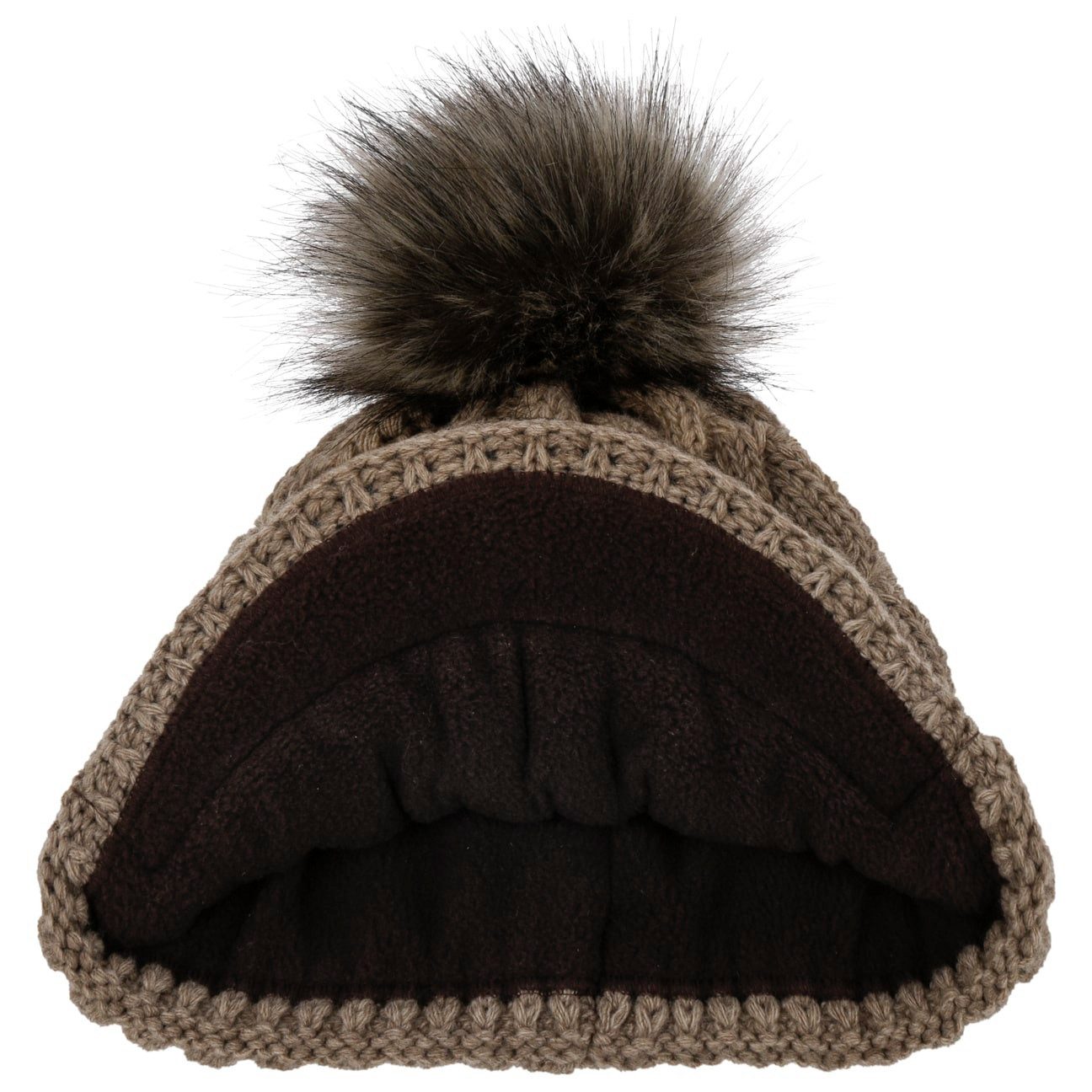 McBurn Bommelmütze (1-St) Beanie mit Schirm, günstig online kaufen