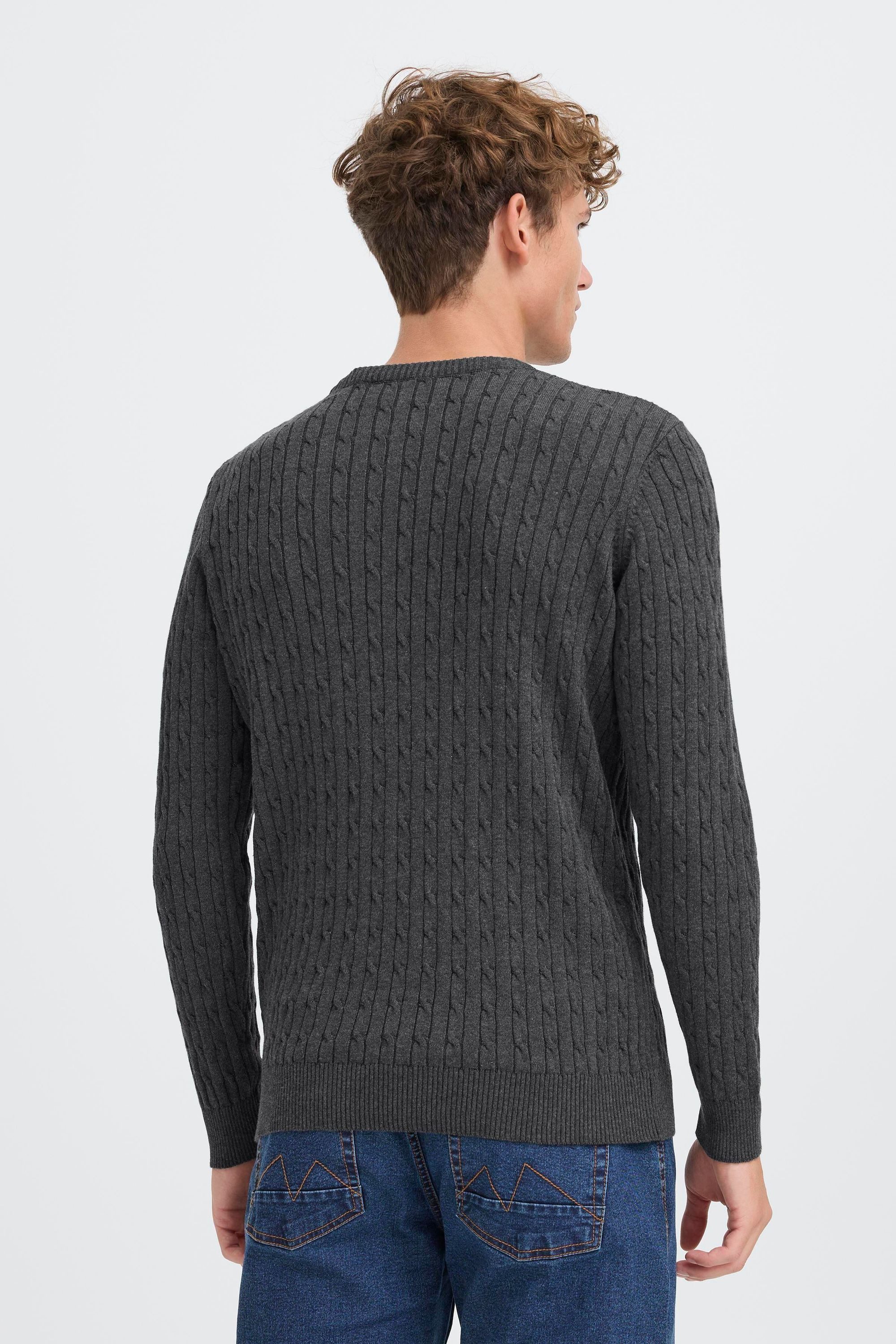 Kronstadt Strickpullover KSCall Kuscheliger Zopfmuster Strickpullover