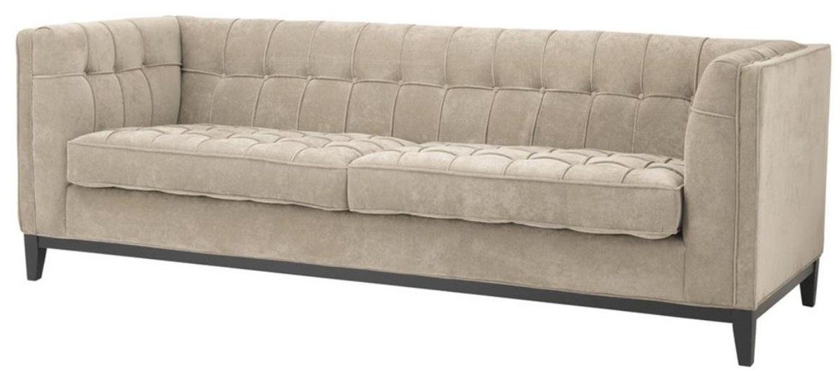 230 Luxus cm Sofa Greige - x 78 Padrino Casa Luxus Kollektion Sofa H. 81 x