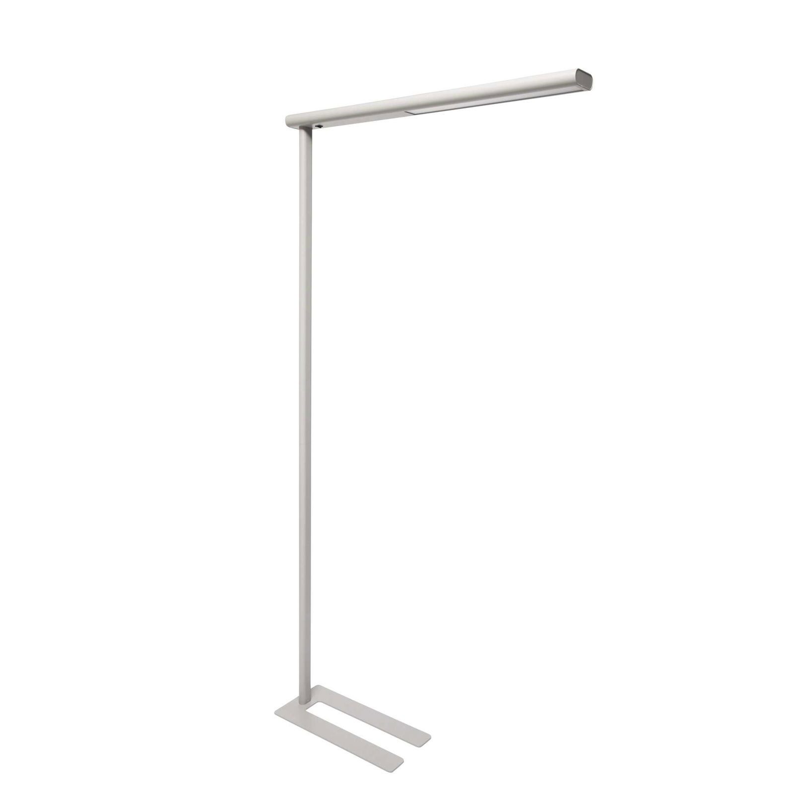 MAUL Stehlampe MAUL Standleuchte MAULjet LED 4.000 K Standfuß 195 cm silber, LED wechselbar