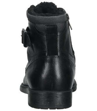 Geox Stiefelette Leder/Textil Schnürstiefelette