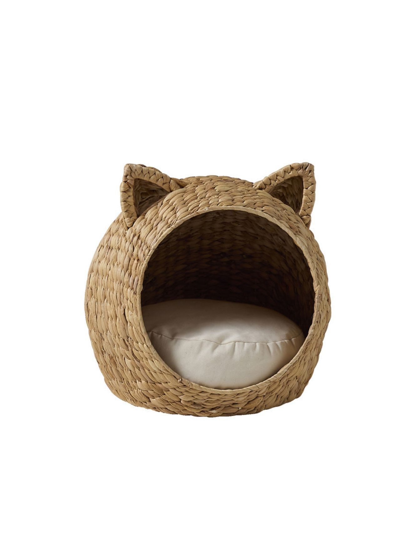 vertbaudet Tierkorb Katzenkorb aus Wasserhyazinthe günstig online kaufen