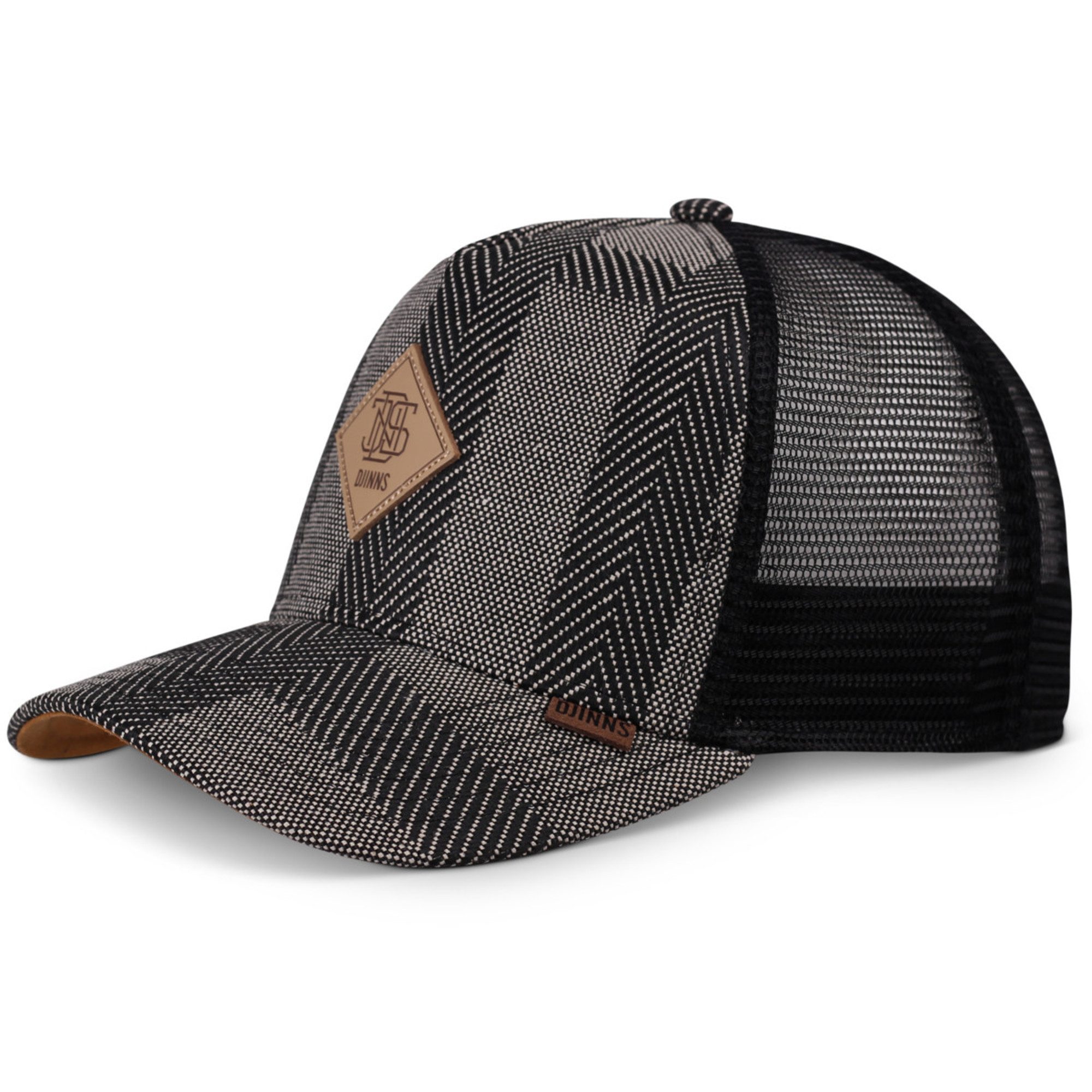Djinns Trucker Cap Djinns HFT Cap Hermecheck (Basecap, Basecap, Meshcap, Trucker Kappe) Check Muster