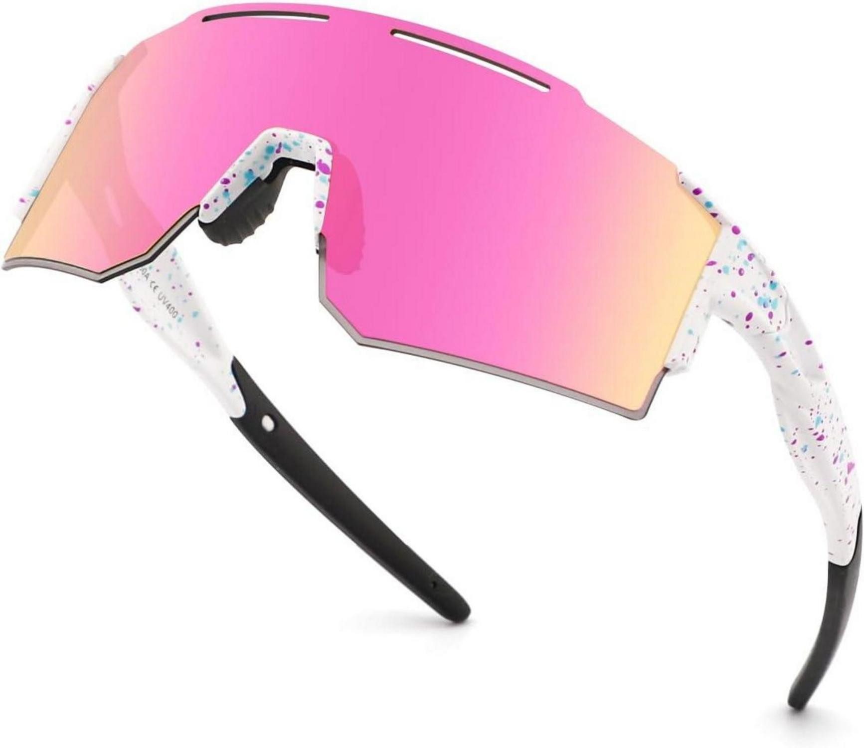 Sonnenbrille Polarisierte Sportbrille mit Wechselgläsern für Outdoor-Aktivitäten