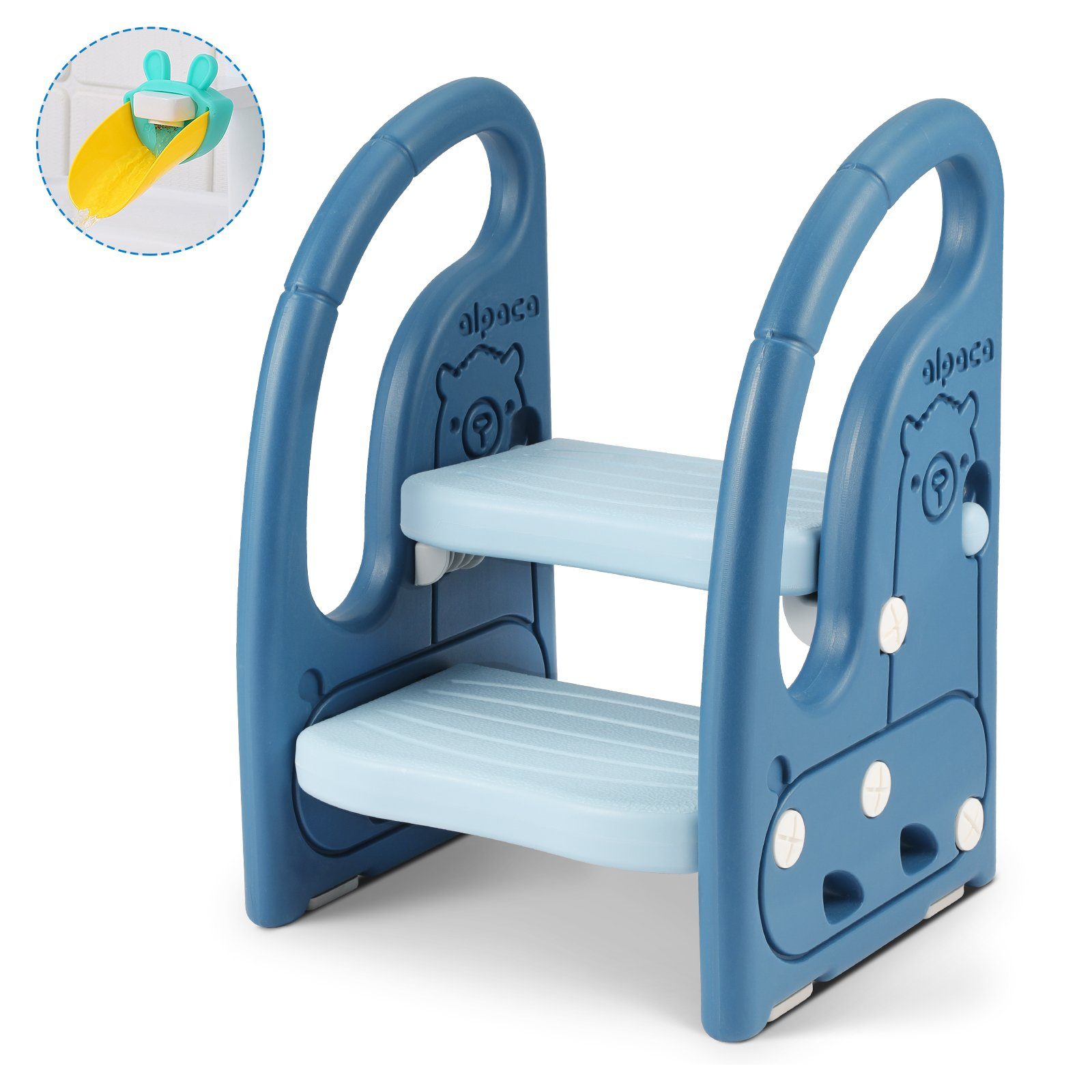 Tritthocker Tritthocker Kinder, Höhenverstellbar Tritt-Schemel Kinderschemel Baby