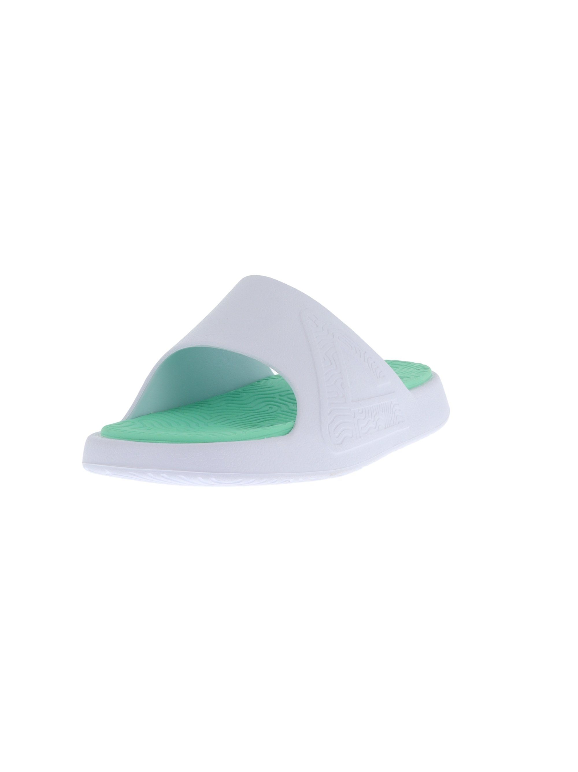 PEAK TaiChi Slipper Badeschuh mit innovativer Gel-Zwischensohle grün-weiß