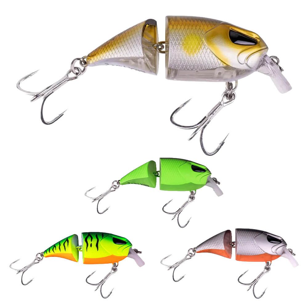 Zeck Fishing Kunstköder Zeck Cat Pointer Wobbler 8cm zweiteilig, (1-St)