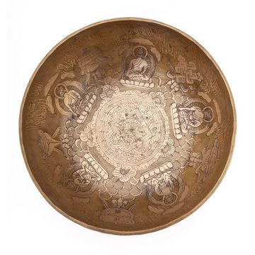 bodhi Beruhigungs- und Entspannungsgerät Tibetische Klangschale „Singing Bowl“, 5 BUDDHAS, bodhi, ca. 2600g