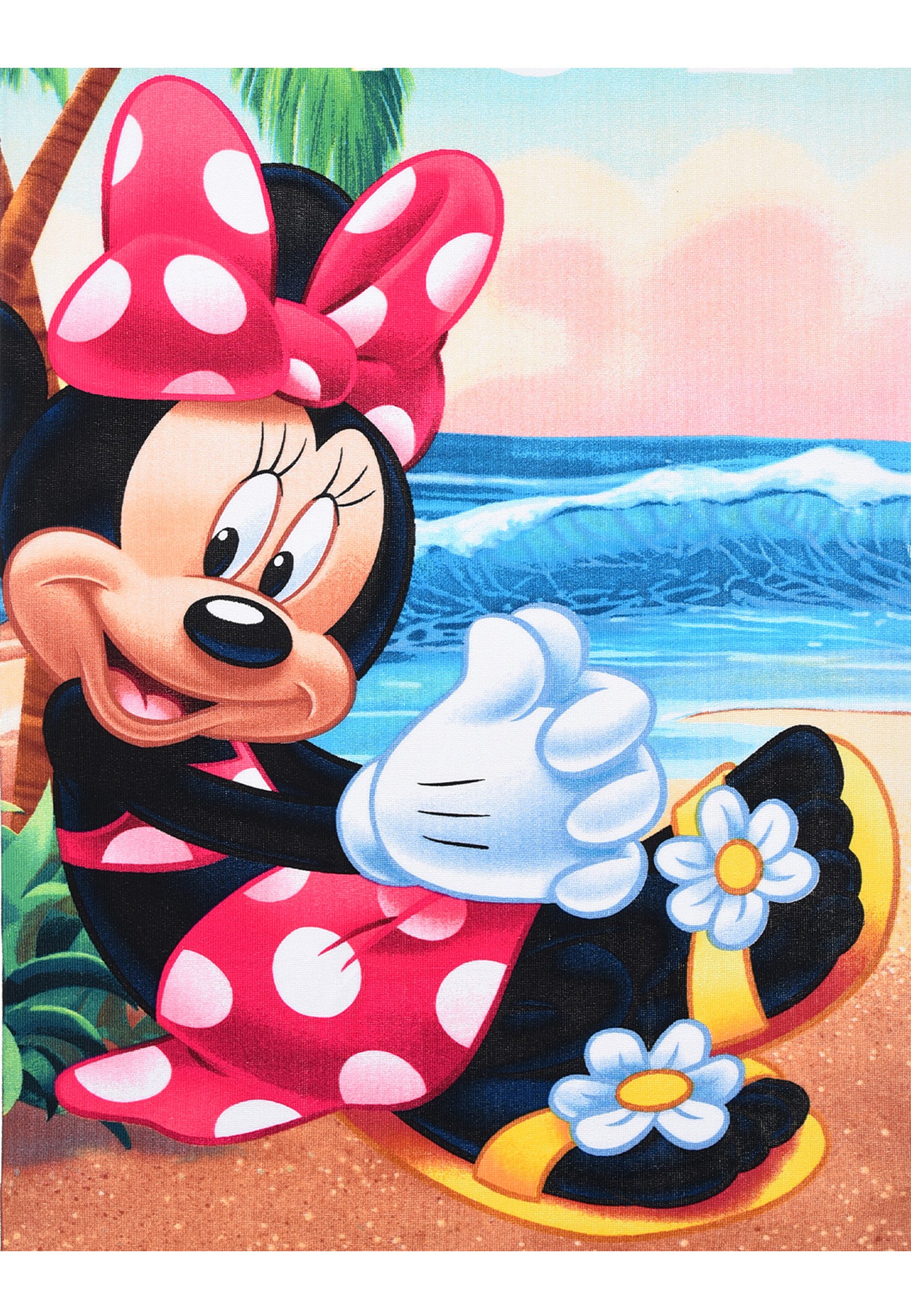 Disney Minnie Mouse Handtuch Badetuch Strandtuch günstig online kaufen