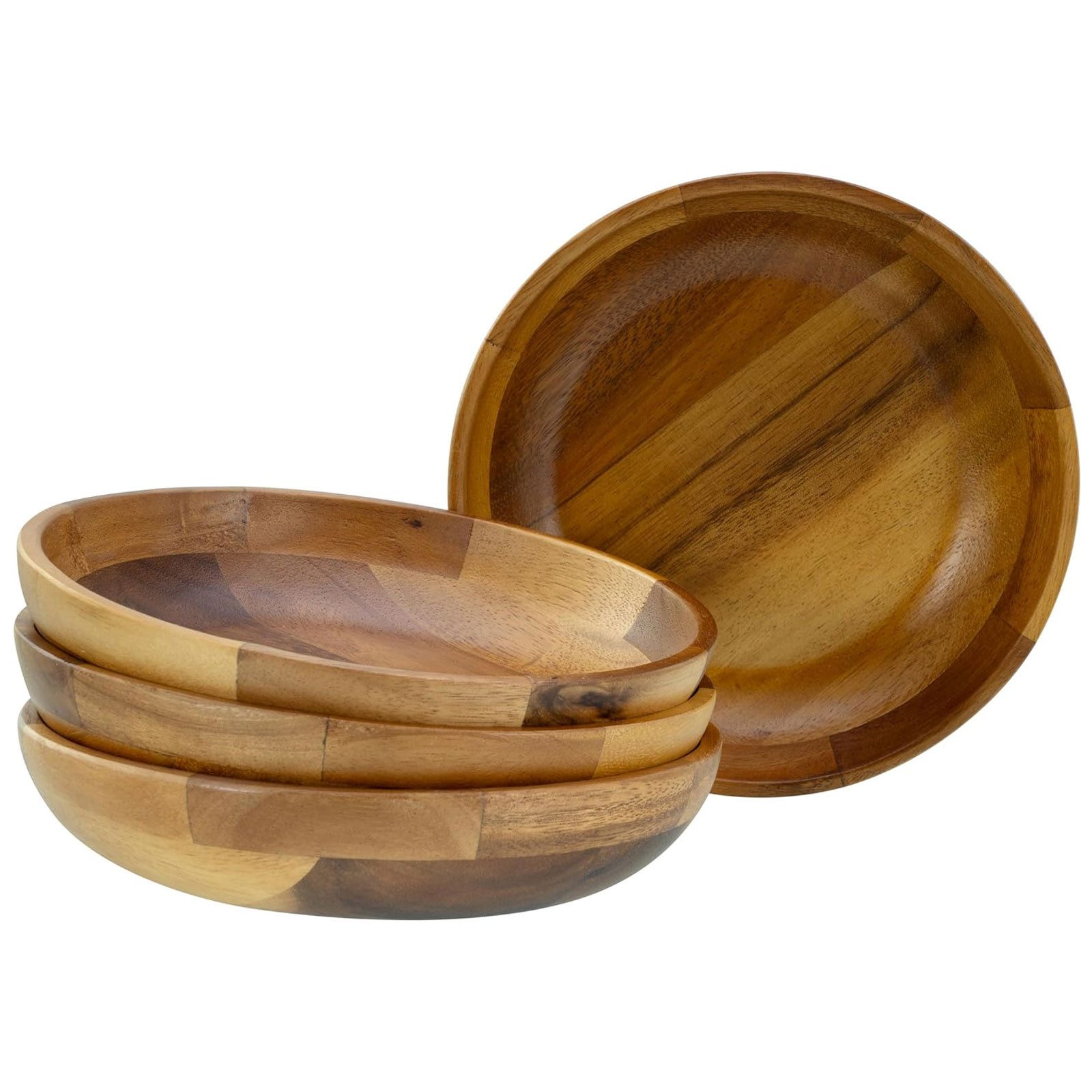 CreaTable Geschirr-Set Nature Collection - Serie Akazienholz, Qualitätsproduktion aus Akazienholz