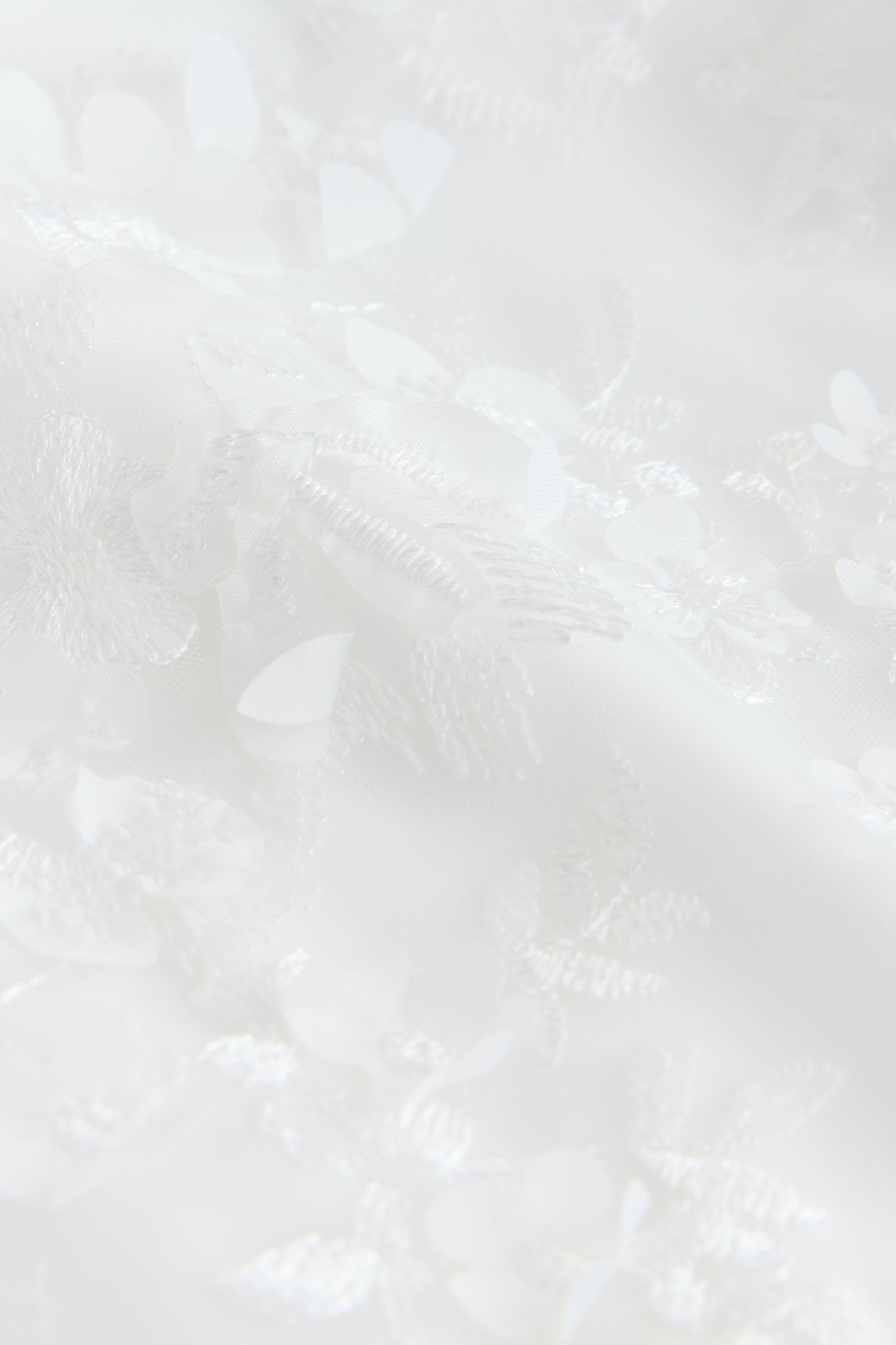 Next Partykleid Kleid mit Blumenstickereien und Schleife (1-tlg)