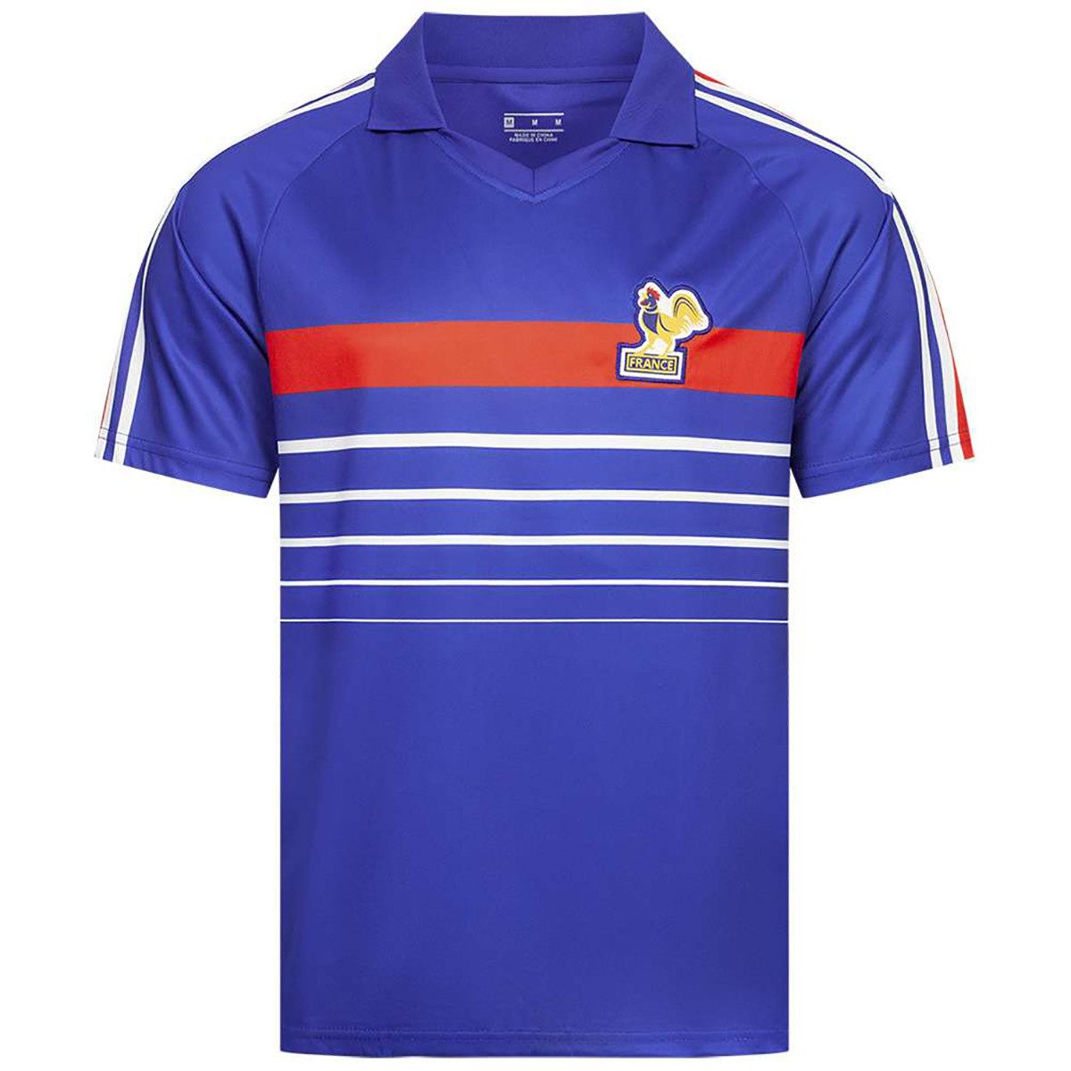 JELEX Fußballtrikot Frankreich Trikot Retro History