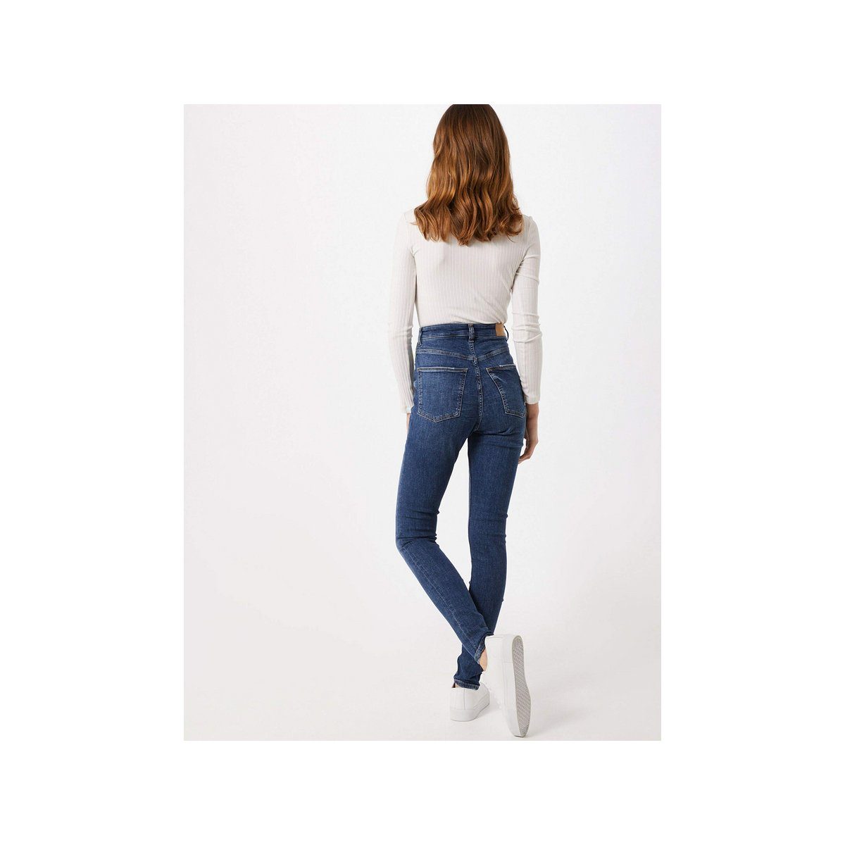 5-Pocket-Jeans (1-tlg) regular mittel-blau Esprit