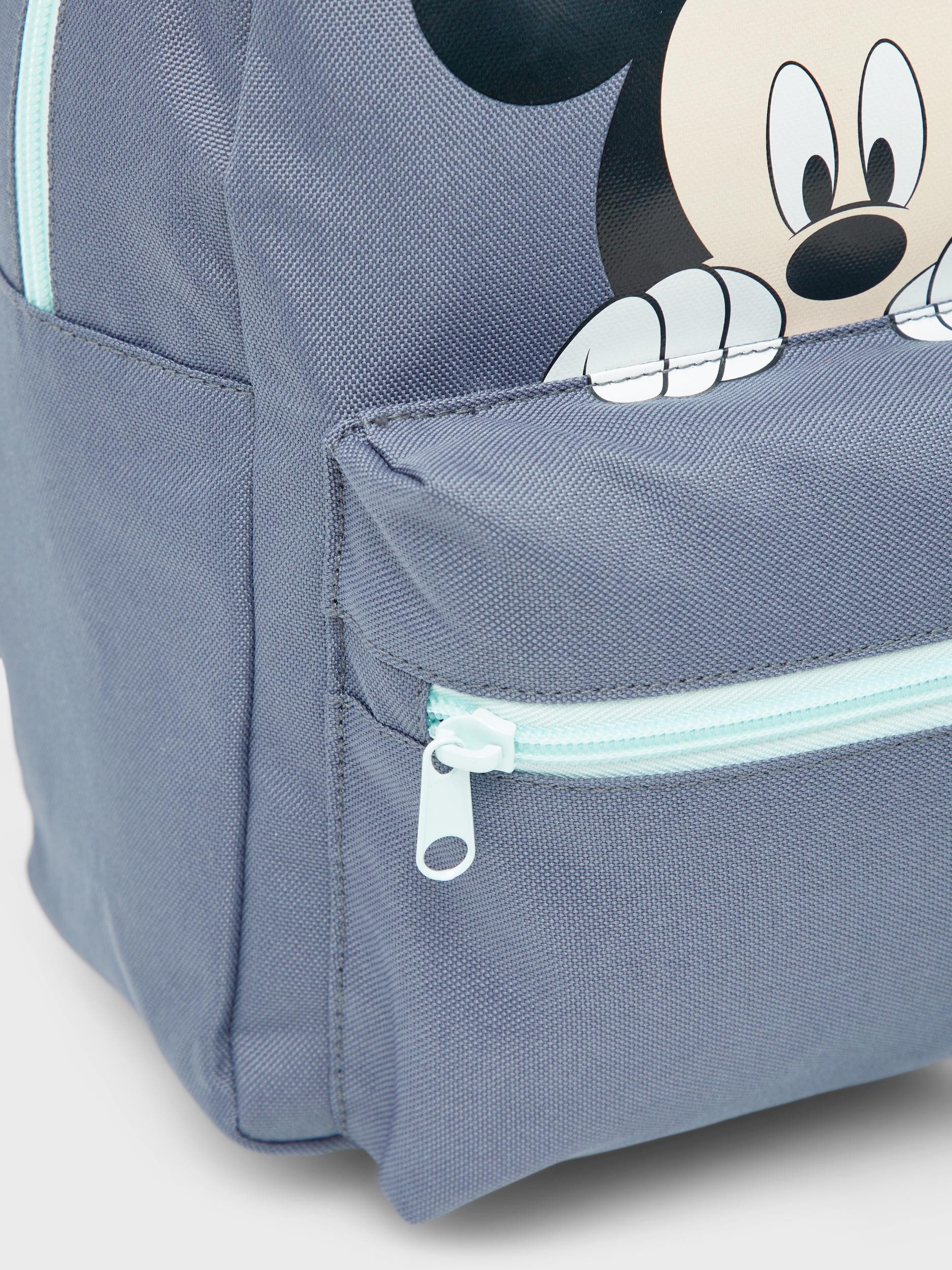 Name It Kinderrucksack Kinder Rucksack mit Mickey Mouse Design Grisaille-Einheitsgröße (1-tlg., Rucksack)