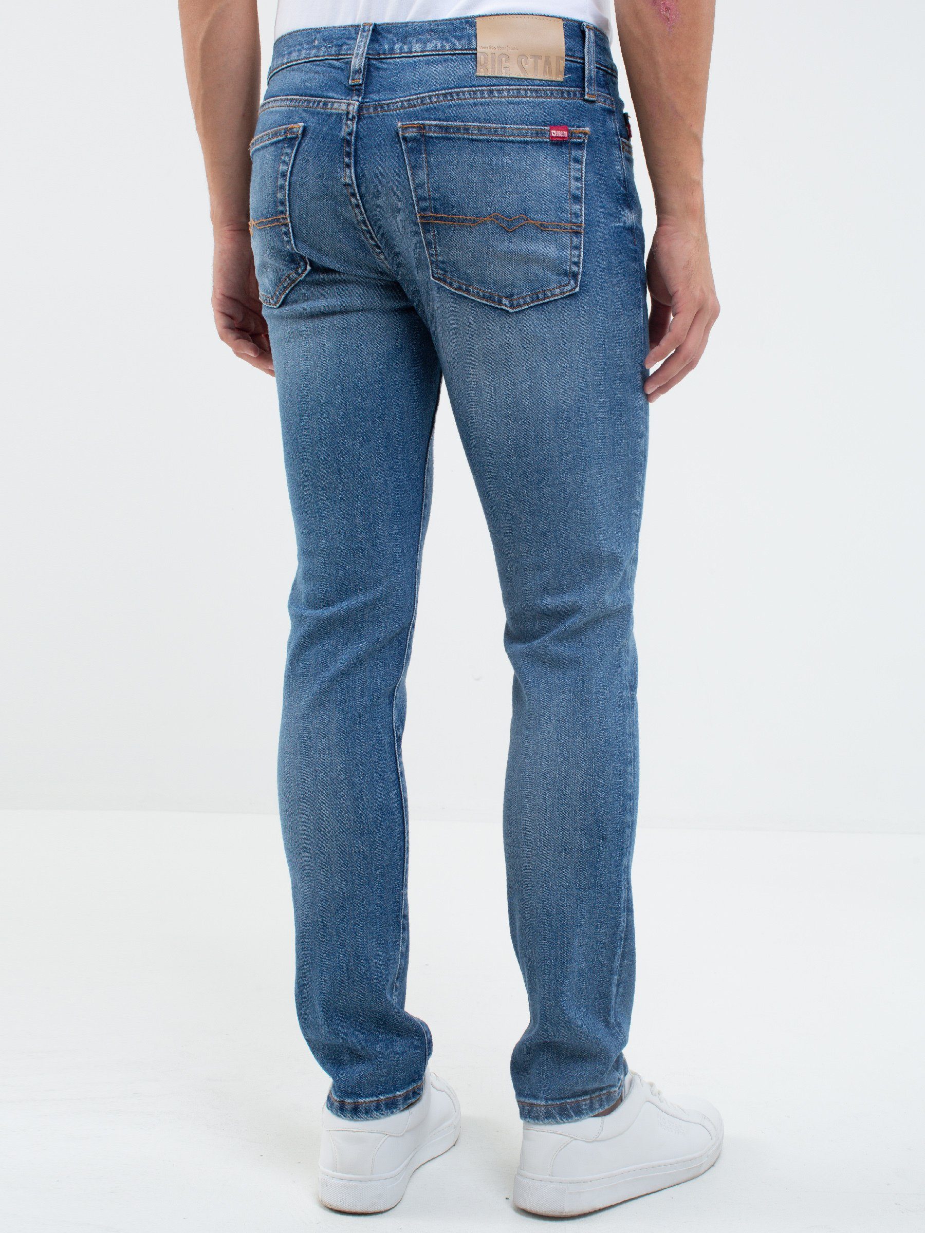 azur (1-tlg) Slim-fit-Jeans TERRY BIG SLIM STAR