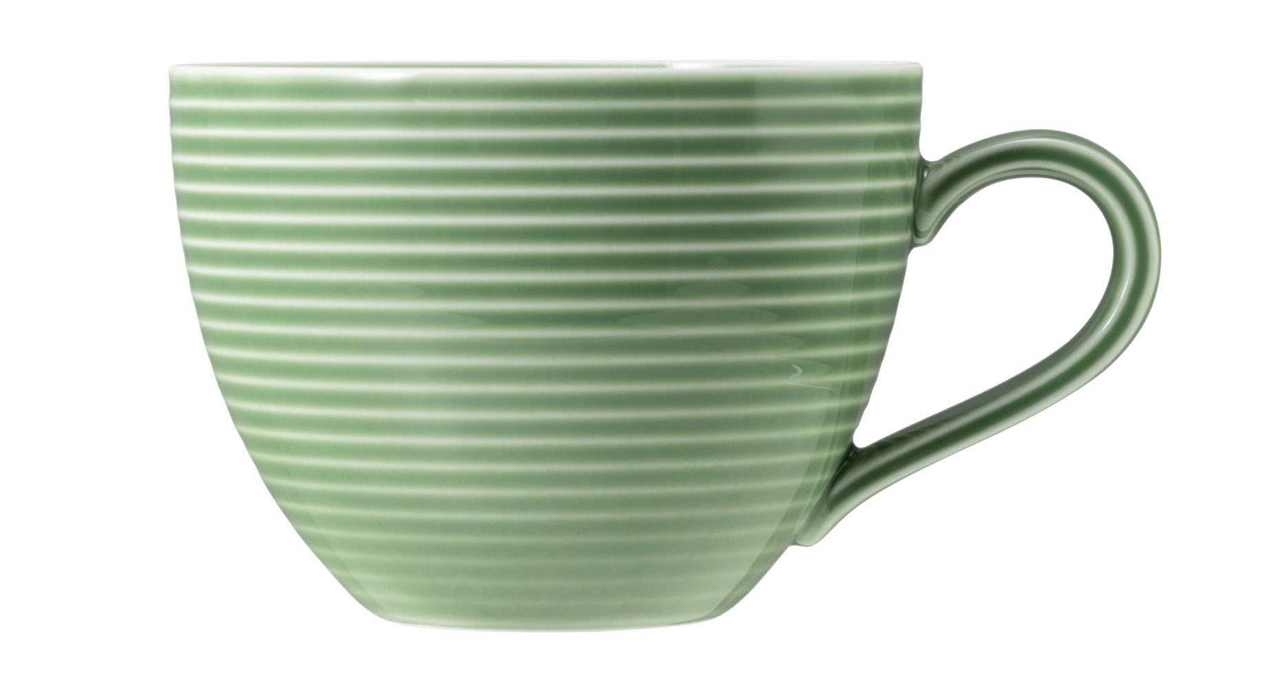 Seltmann Weiden Кружки Seltmann Weiden Beat Salbeigrün Kaffeeobere 0,26l, Porzellan