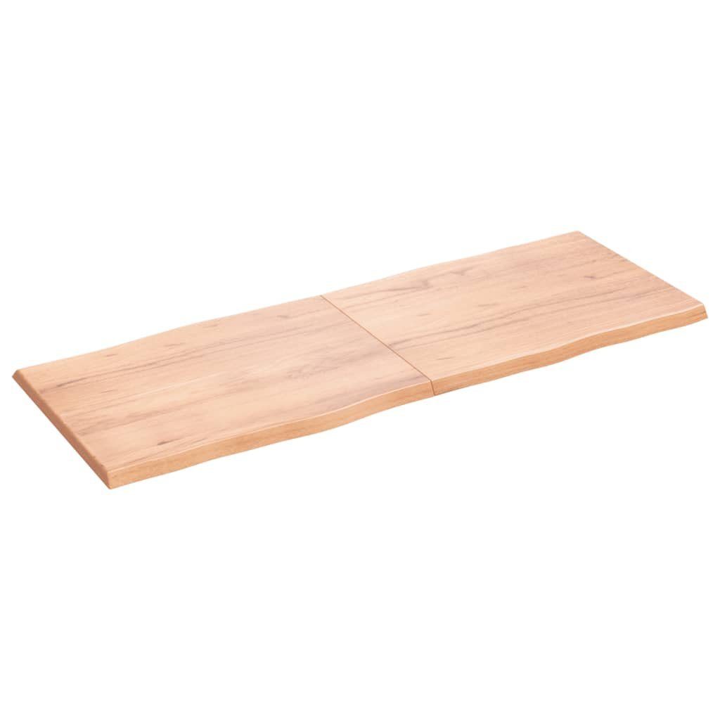Behandelt (1 cm St) furnicato 160x60x(2-4) Massivholz Tischplatte Baumkante