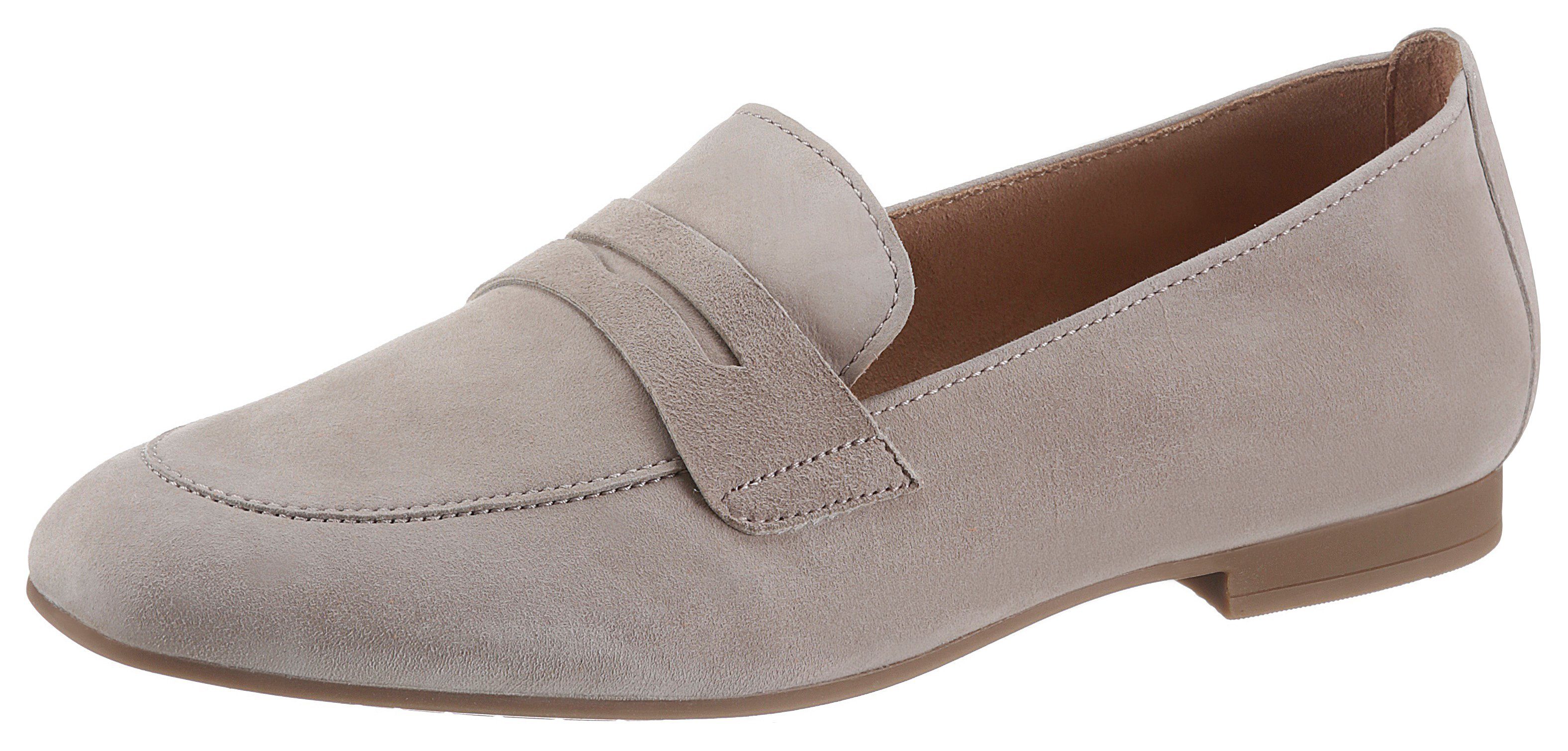 Gabor Loafer Slipper,Businessschuh mit dezentem Blockabsatz