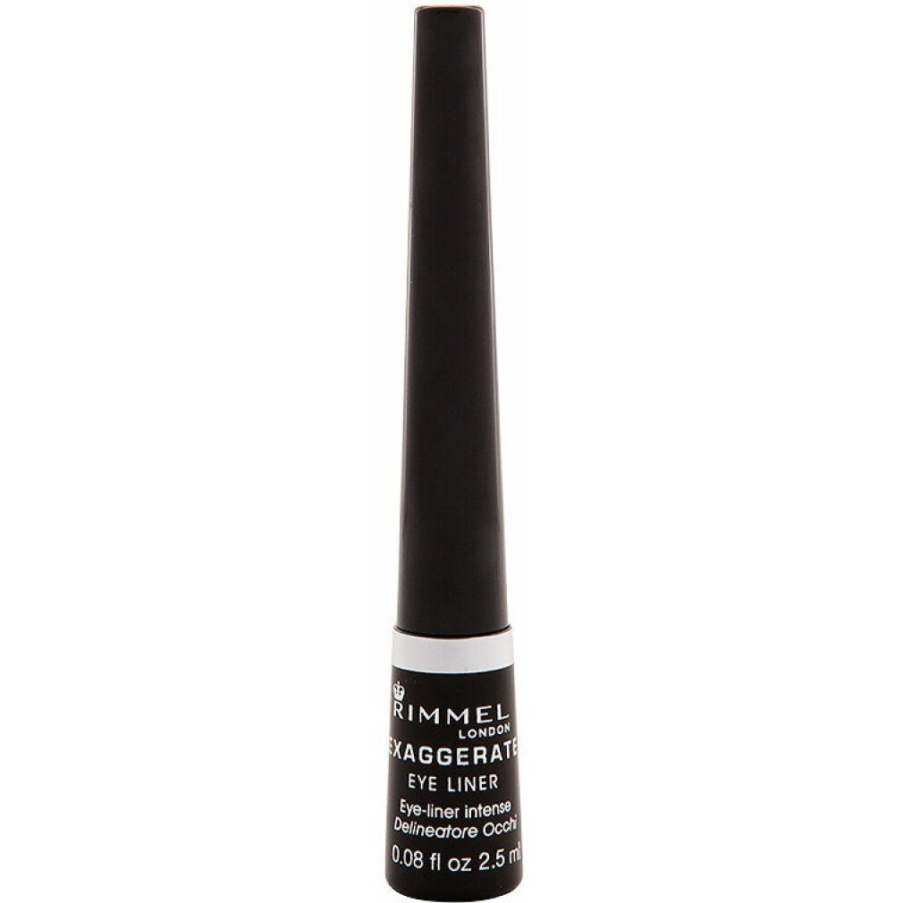 Rimmel London Eyeliner Rimmel Exaggerate Liquid Eyeliner 001 Black