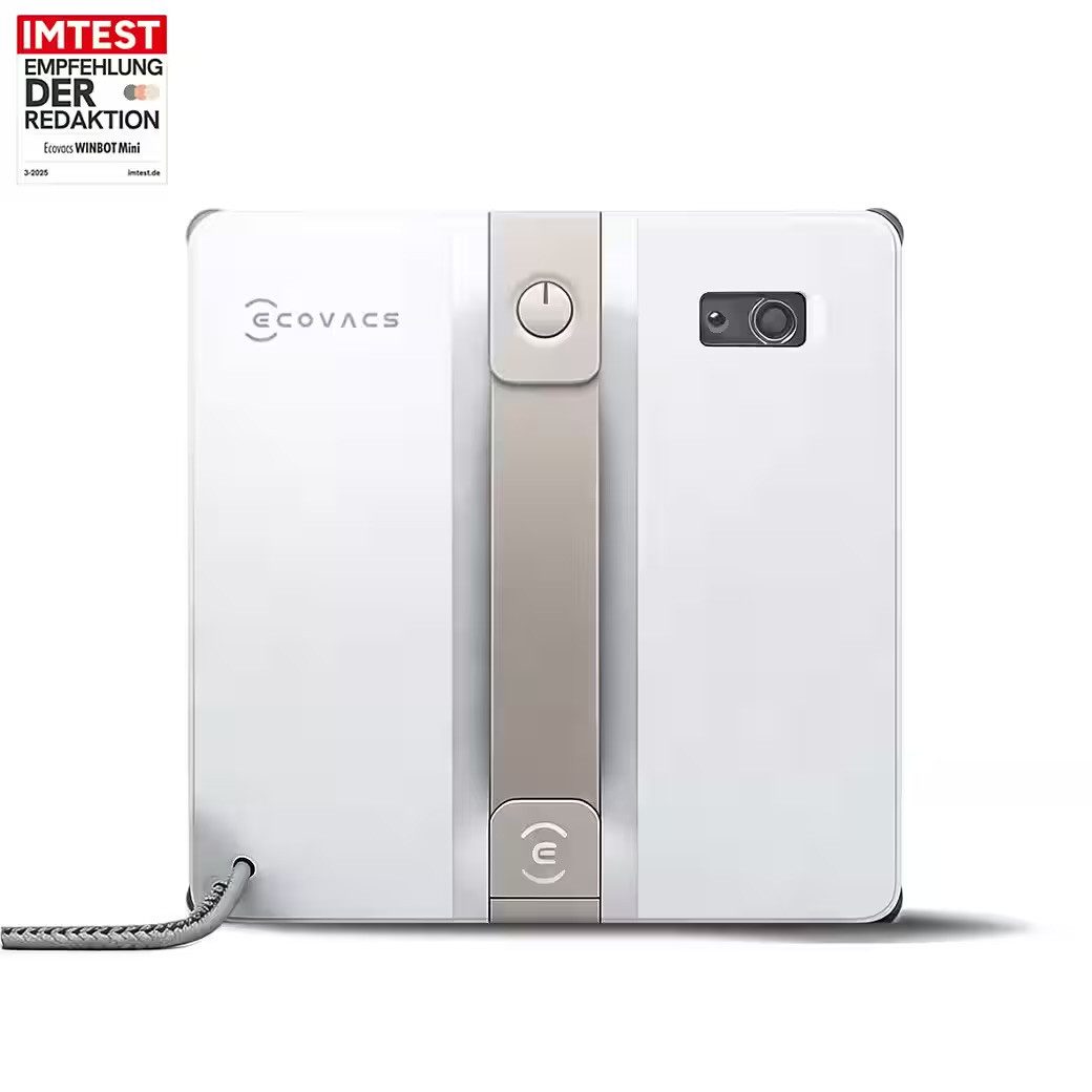 ECOVACS Fensterputzroboter WINBOT MINI, Mit Ultraschall-Wassersprüh-System
