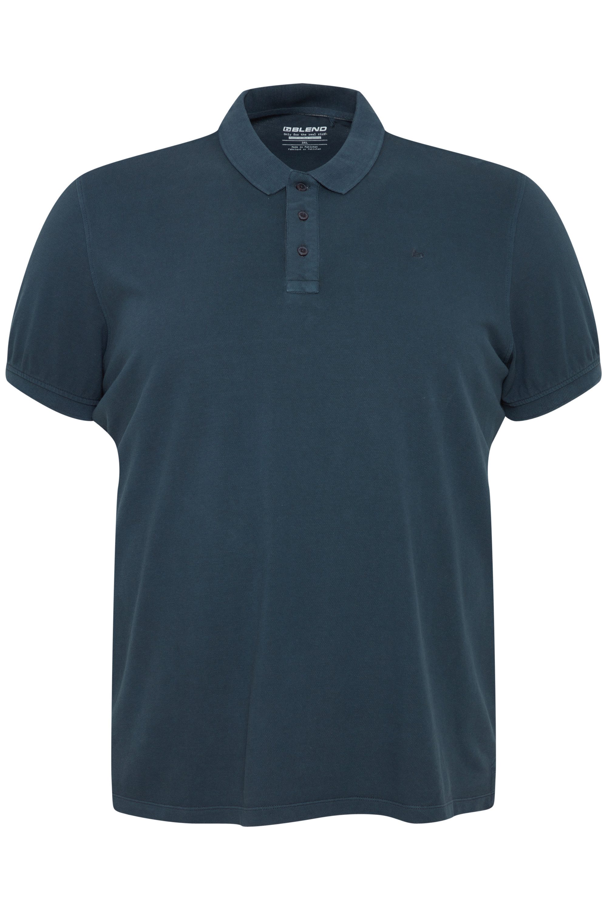 Blend Poloshirt BHBT-Shirt Big & Tall Basic Poloshirt mit Stickerei in groß günstig online kaufen