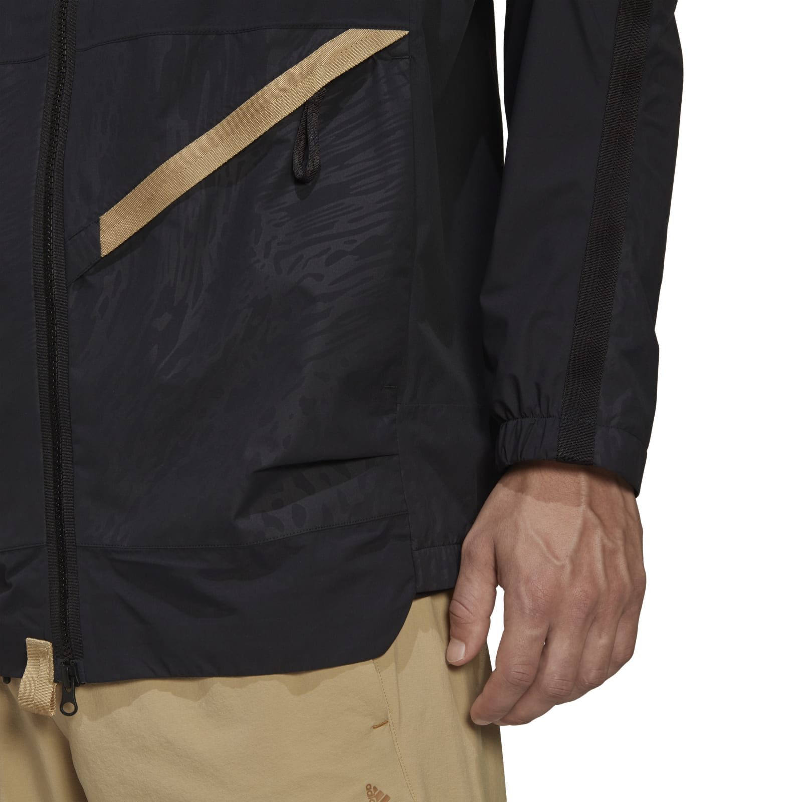 adidas Performance Regenjacke Terrex Utilitas (atmungsaktiv, wasserdicht, 2,5-Lagen) schwarz Herren