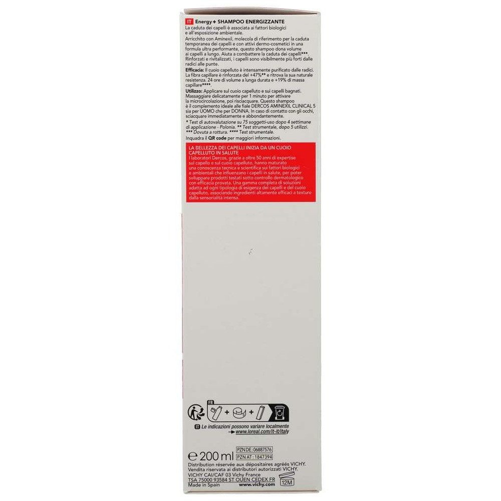 Vichy Haarshampoo DERCOS Vital-Shampoo m.Aminexil 200ml PZN 06887576 – Bild 4 von 4