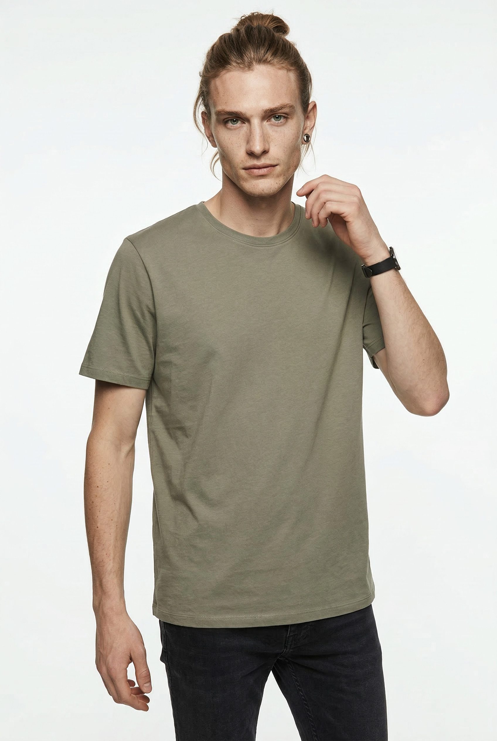 Jack & Jones Rundhalsshirt JJEORGANIC BASIC TEE SS O-NECK NOOS Baumwolle, regular fit