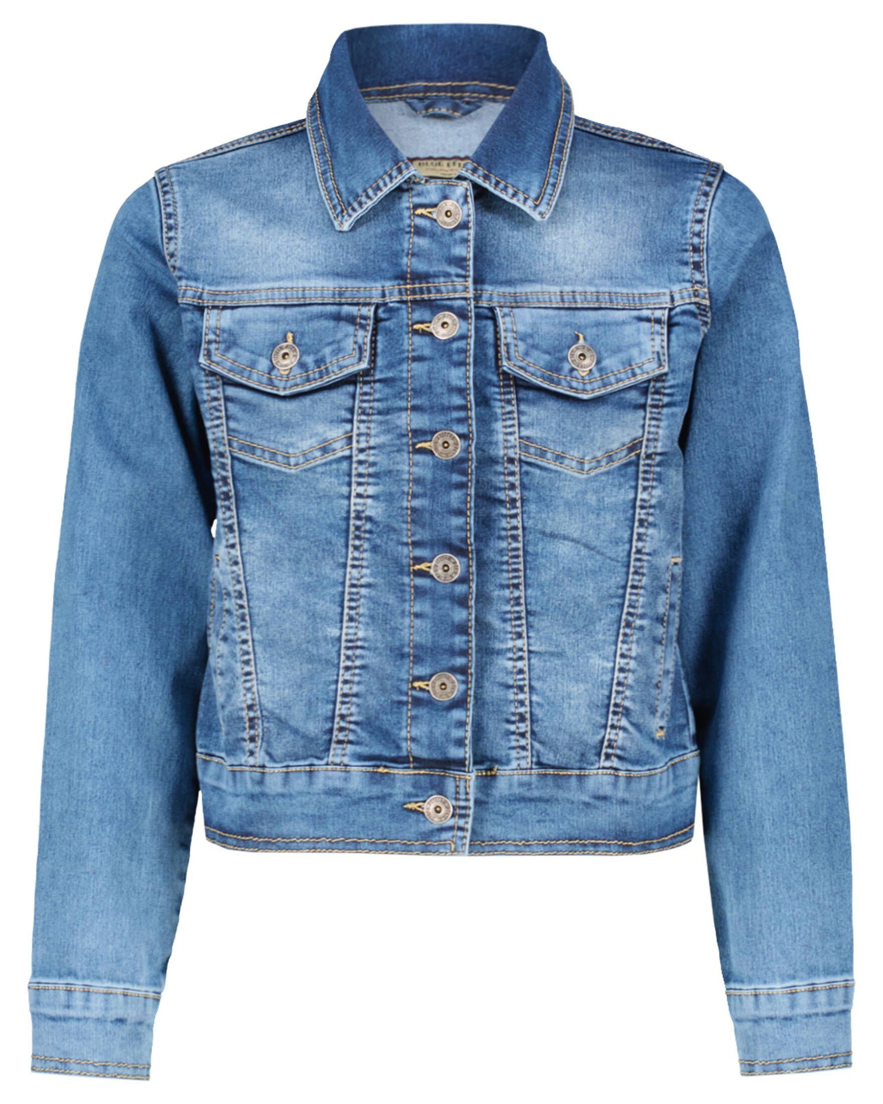 BLUE EFFECT Jeansjacke Mädchen Jeansjacke 8136-GIRLS JEAN JACKET (1-St) | Übergangsjacken