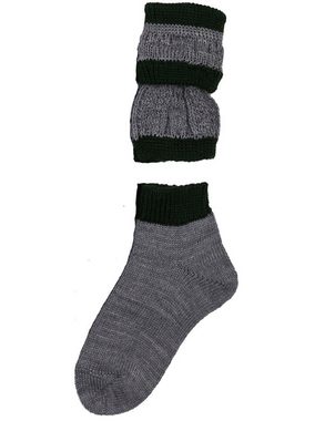 Trachtenland Socken Isar-Trachten Kinder Loferl Socken und Wadenwärmer
