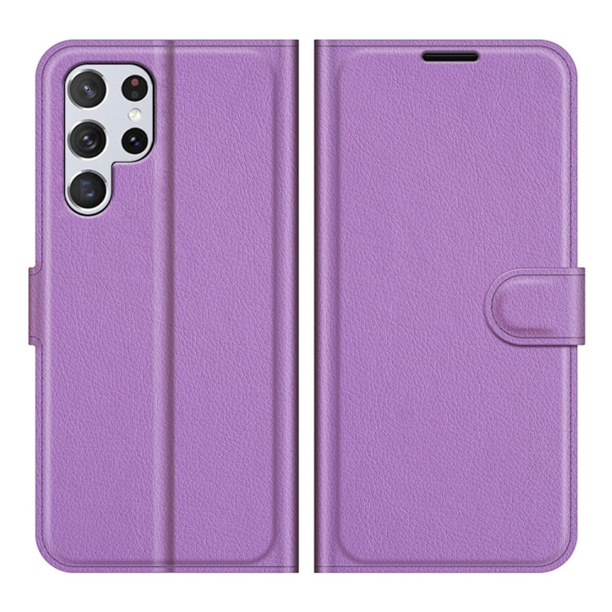 König Design Handyhülle Samsung Galaxy S22 Ultra 5G, Schutzhülle Schutztasche Case Cover Etuis Wallet Klapptasche Bookstyle
