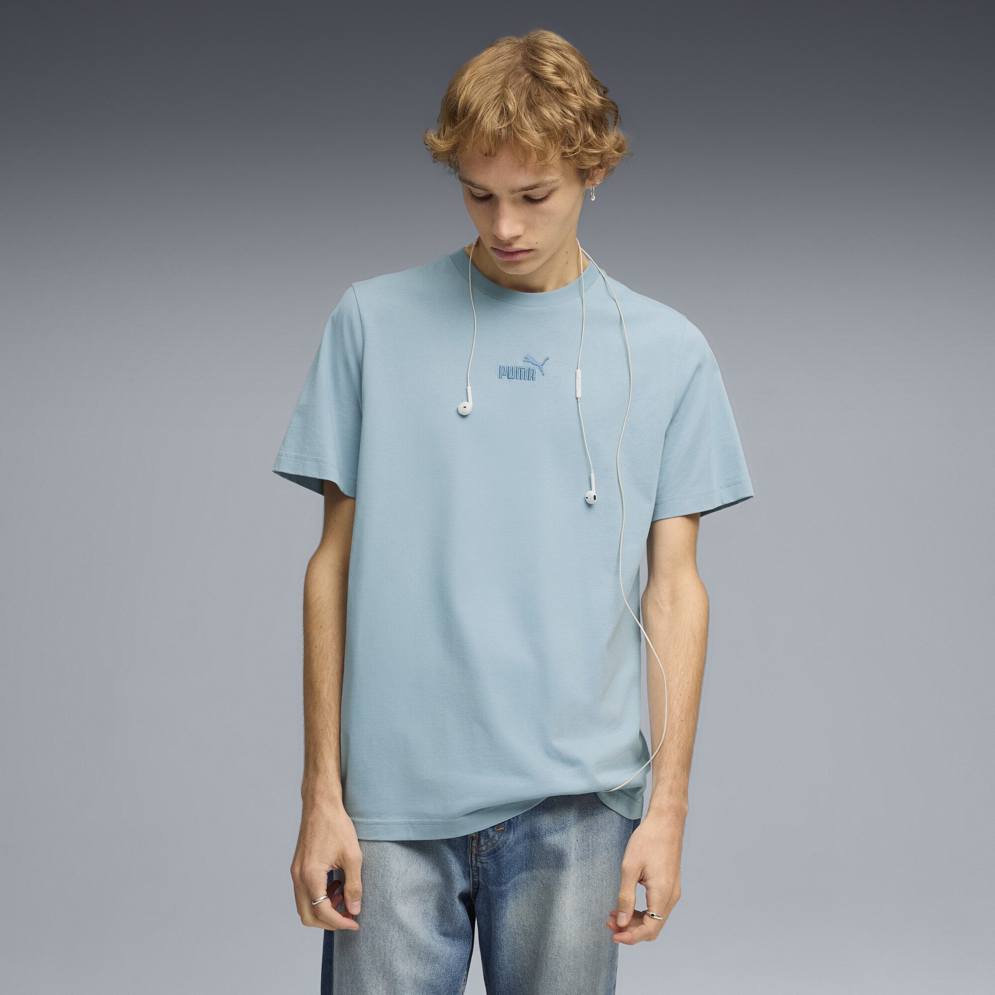 PUMA T-Shirt Essentials Small No. 1 Logo T-Shirt Herren