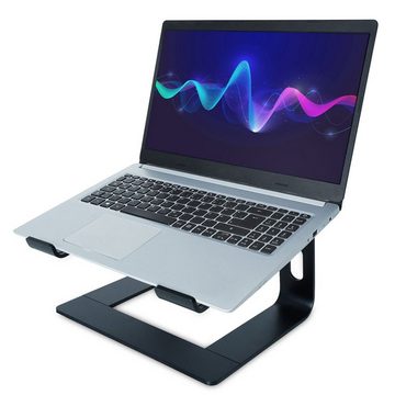 keepdrum keepdrum RS102BK Laptopständer Schwarz Laptop-Ständer, (Laptopständer)