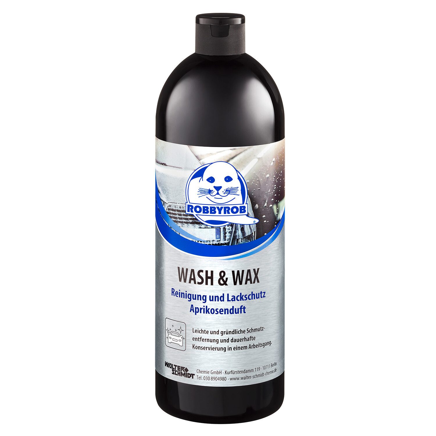RobbyRob Wash & Wax 1000 ml Flasche Auto-Reinigungsmittel