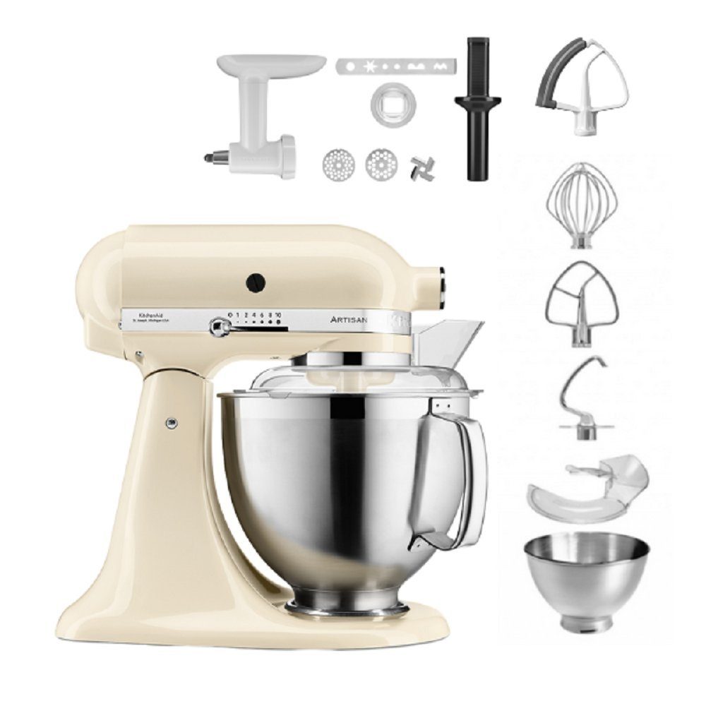 KitchenAid Küchenmaschine KitchenAid 4,8 L 5KSM185 Artisan Küchenmaschine Cookielover