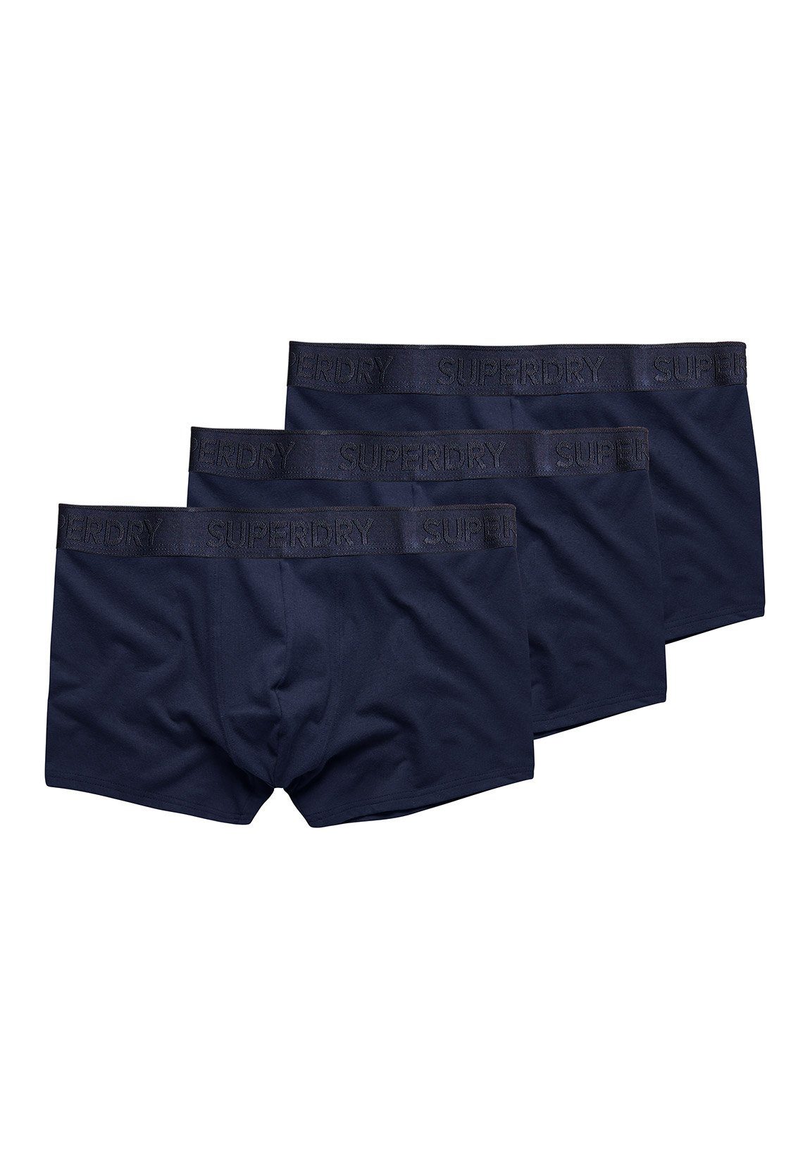 Superdry Trunk Superdry Боксерские мужские трусы, боксерки TRUNK MULTI TRIPLE PACK Richest Navy Dunkelblau