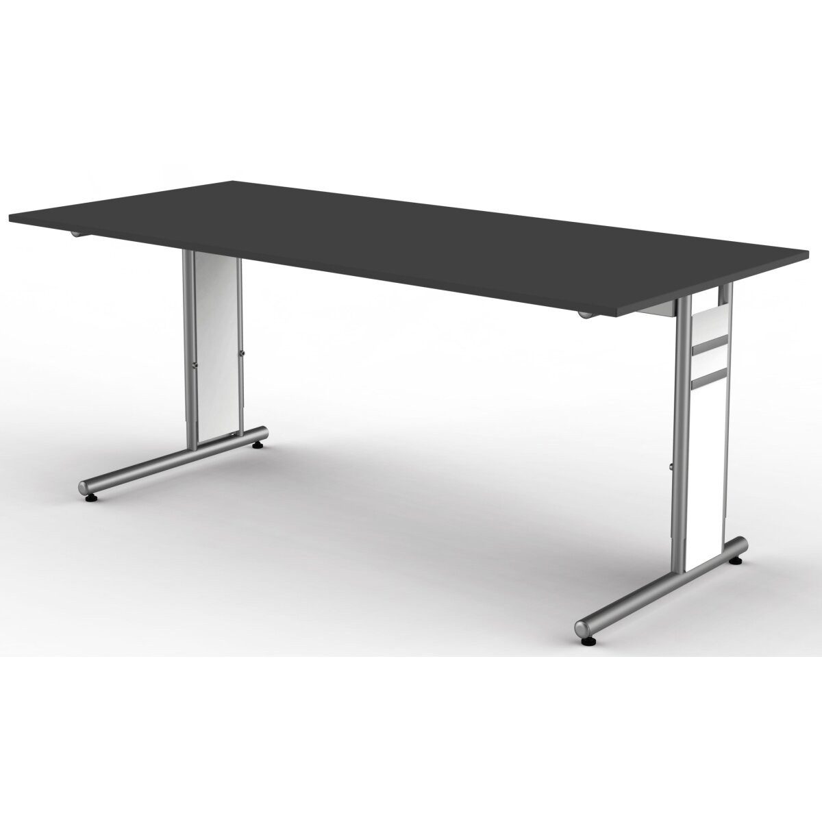 KERKMANN Schreibtisch Schreibtisch StageOne Form 4 BxT180x80cm anthrazit