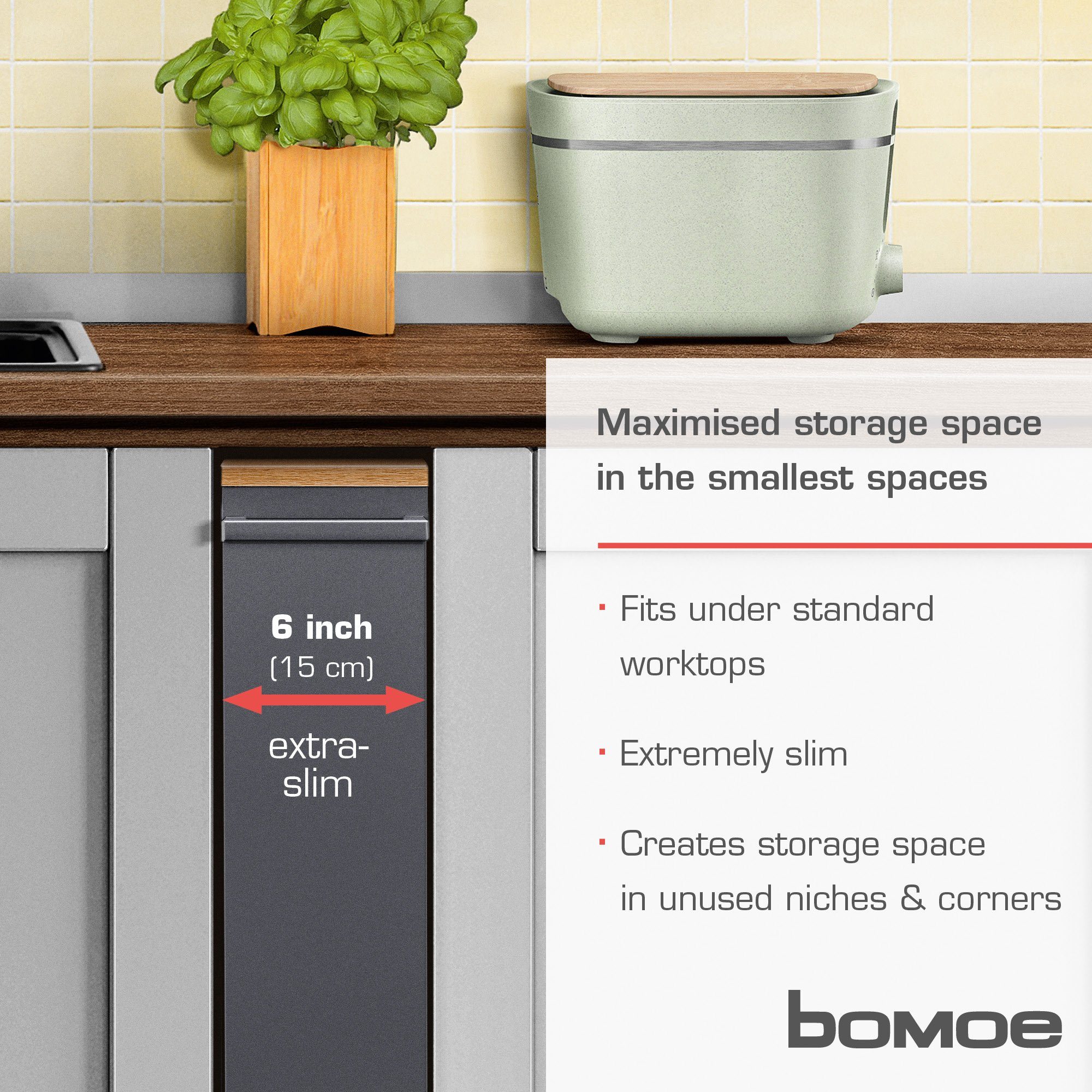 bomoe Regalwagen Hylla, Nischenwagen als Badregal oder Gewürzregal günstig online kaufen