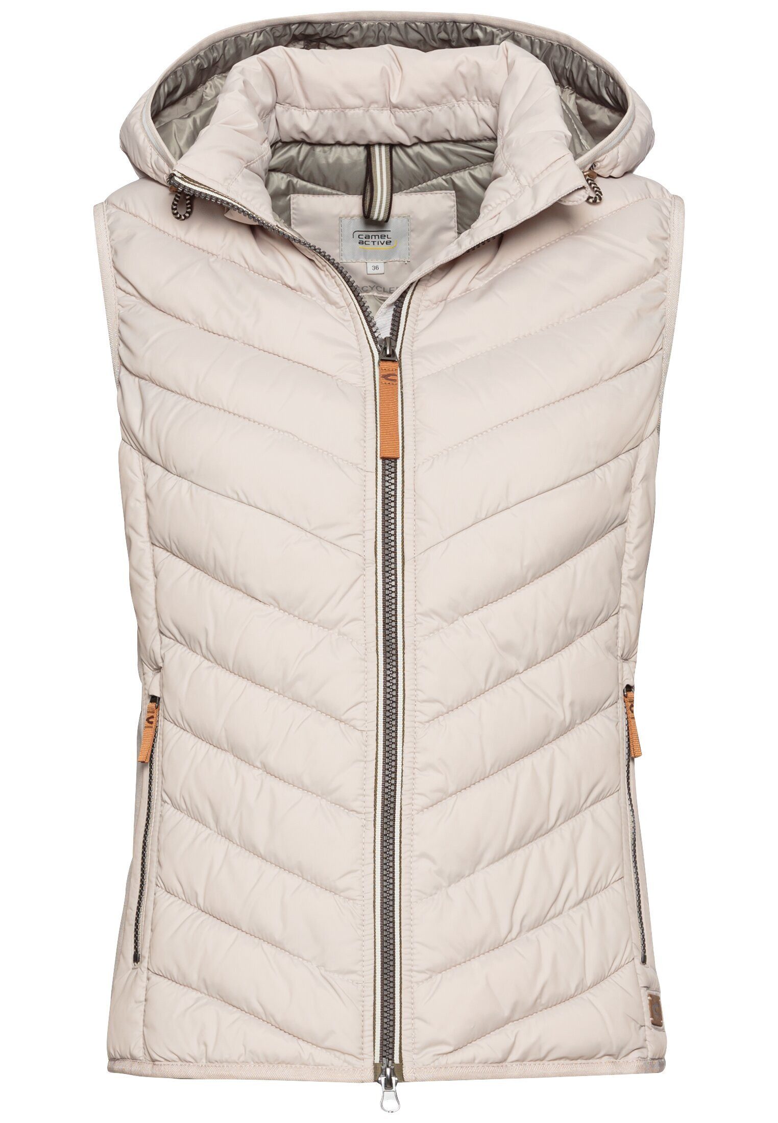 camel active Steppweste Steppweste aus recyceltem Polyester günstig online kaufen