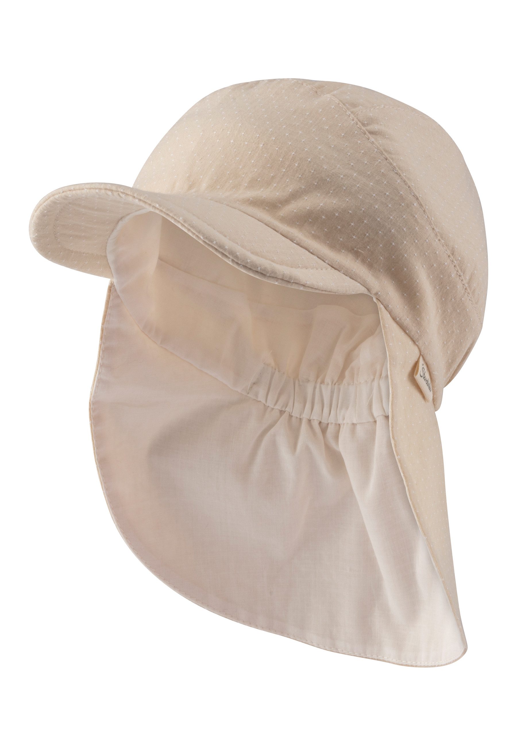Sterntaler® Schirmmütze Schirmmütze mit Nackenschutz Pünktchen günstig online kaufen