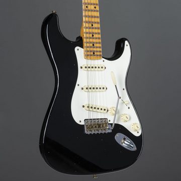 Fender E-Gitarre, '56 Stratocaster Journeyman Aged Black #CZ574823 - E-Gitarre
