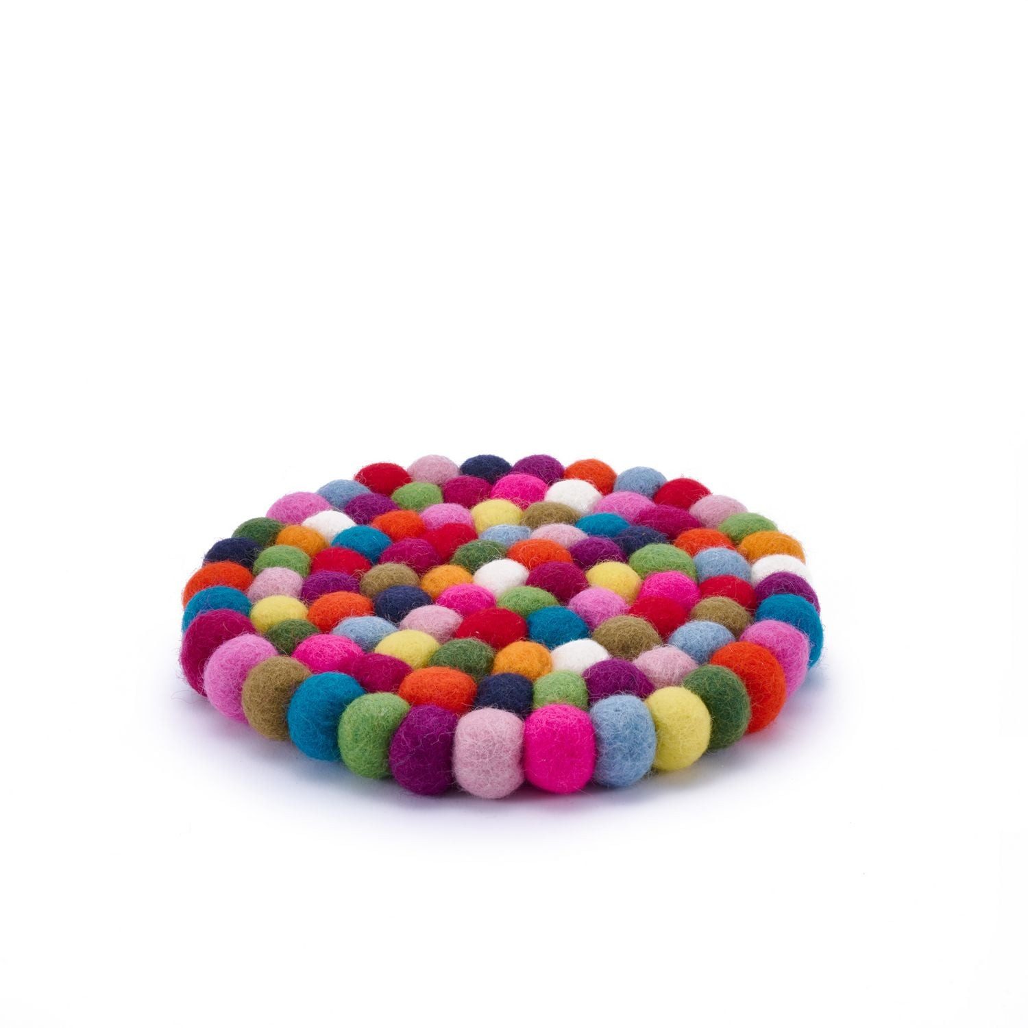 Glasuntersetzer Filzuntersetzer, dots bunt Exklusiv bei uns!