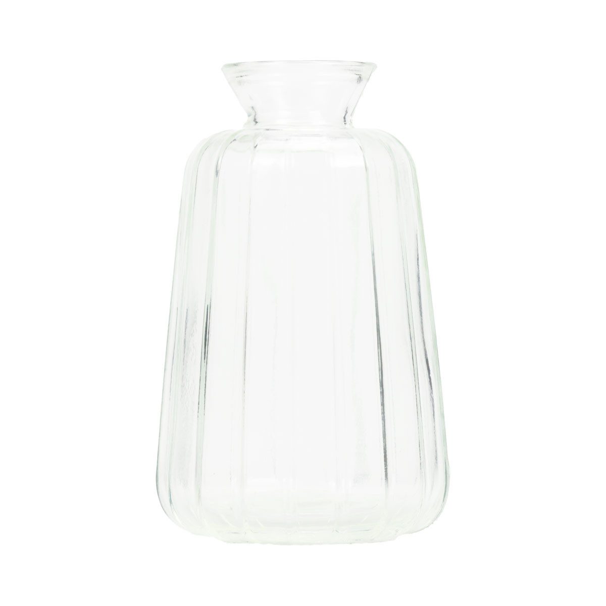 Viana Tischvase Dekoflaschen Glas Retro Mini Vasen Kerzenhalter H11cm 6er Set, 6 Stück