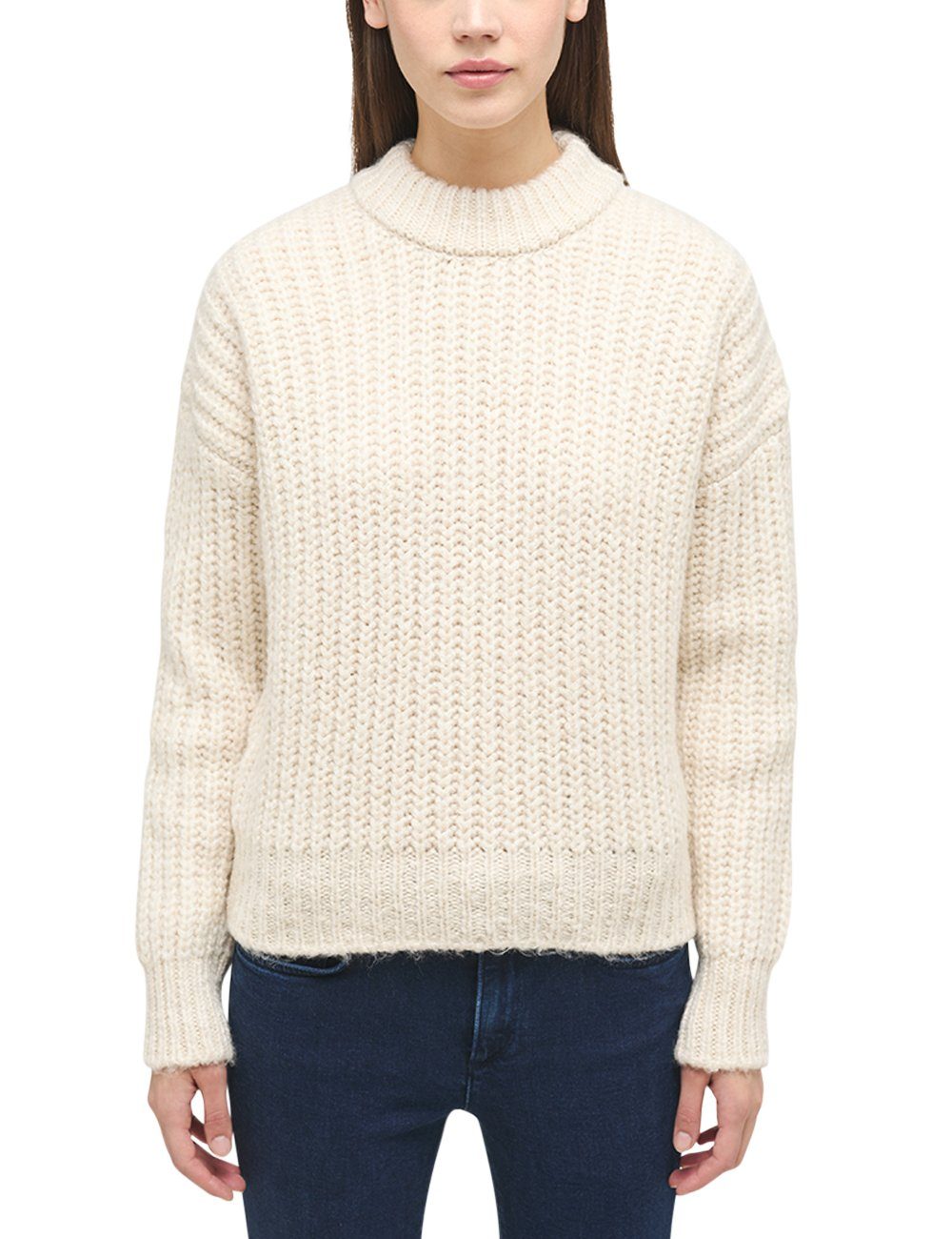 Strickpullover offwhite Mustang MUSTANG Sweater